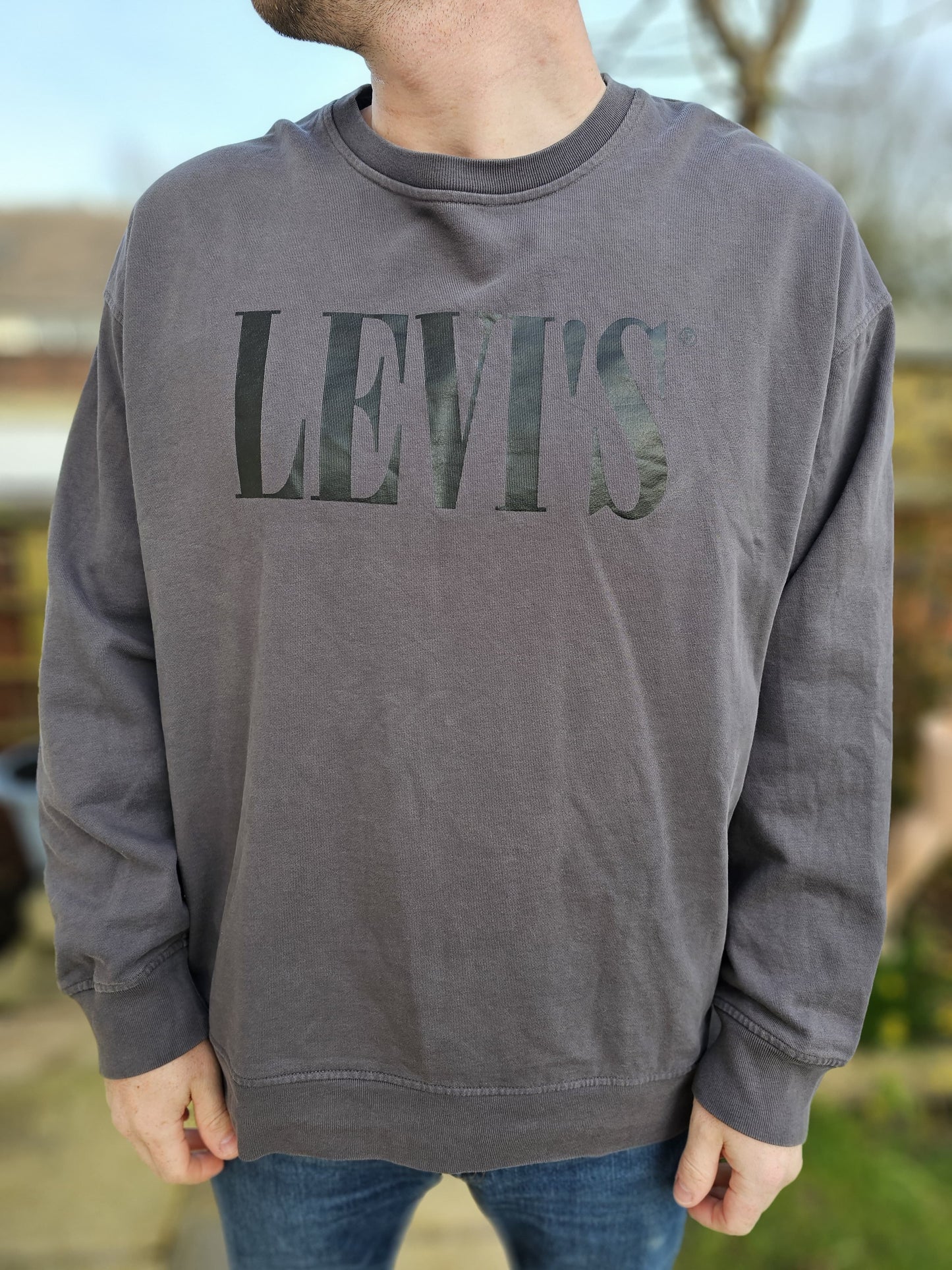 Mens Levi's Pullover Sweatshirt Jumper - XL/Extra Large