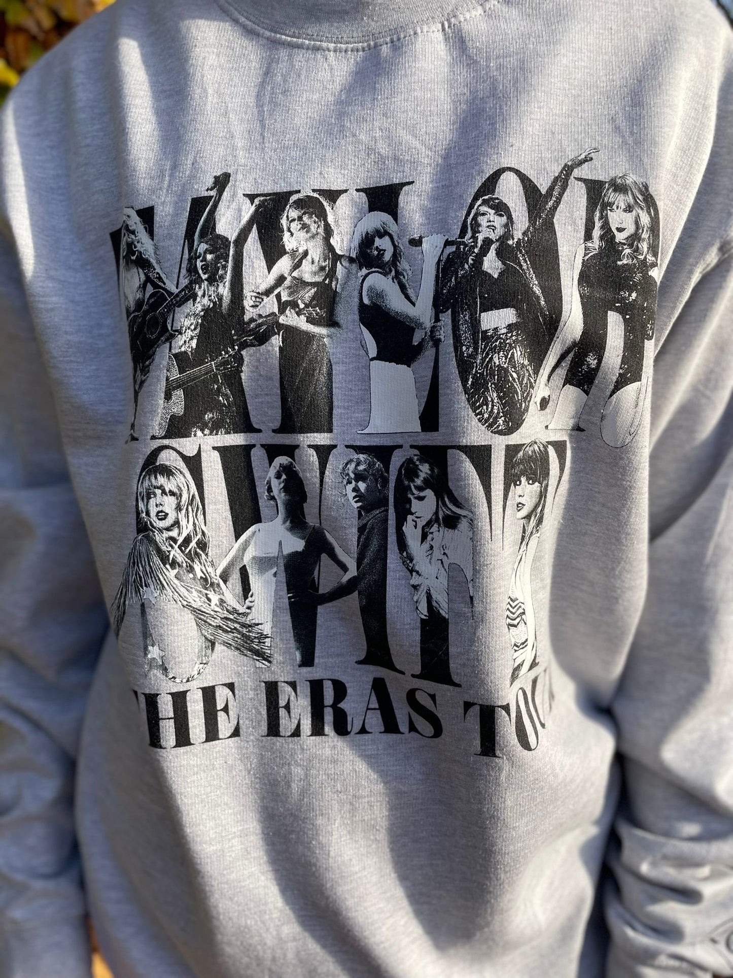 Taylor Swift 2023 The Eras Tour Pullover Grey Jumper/Sweatshirt Swifties - L/Large