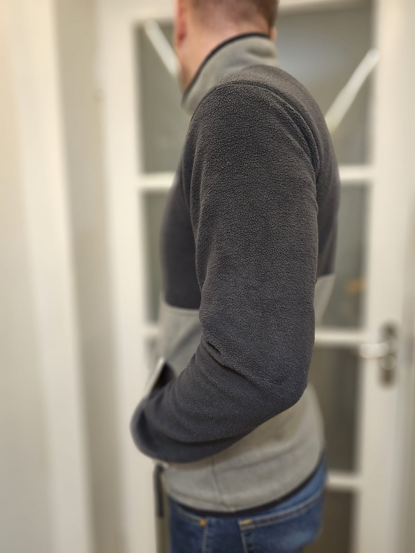 Columbia Mens Backbowl Full Zip Fleece Jacket - City Grey - M/Medium