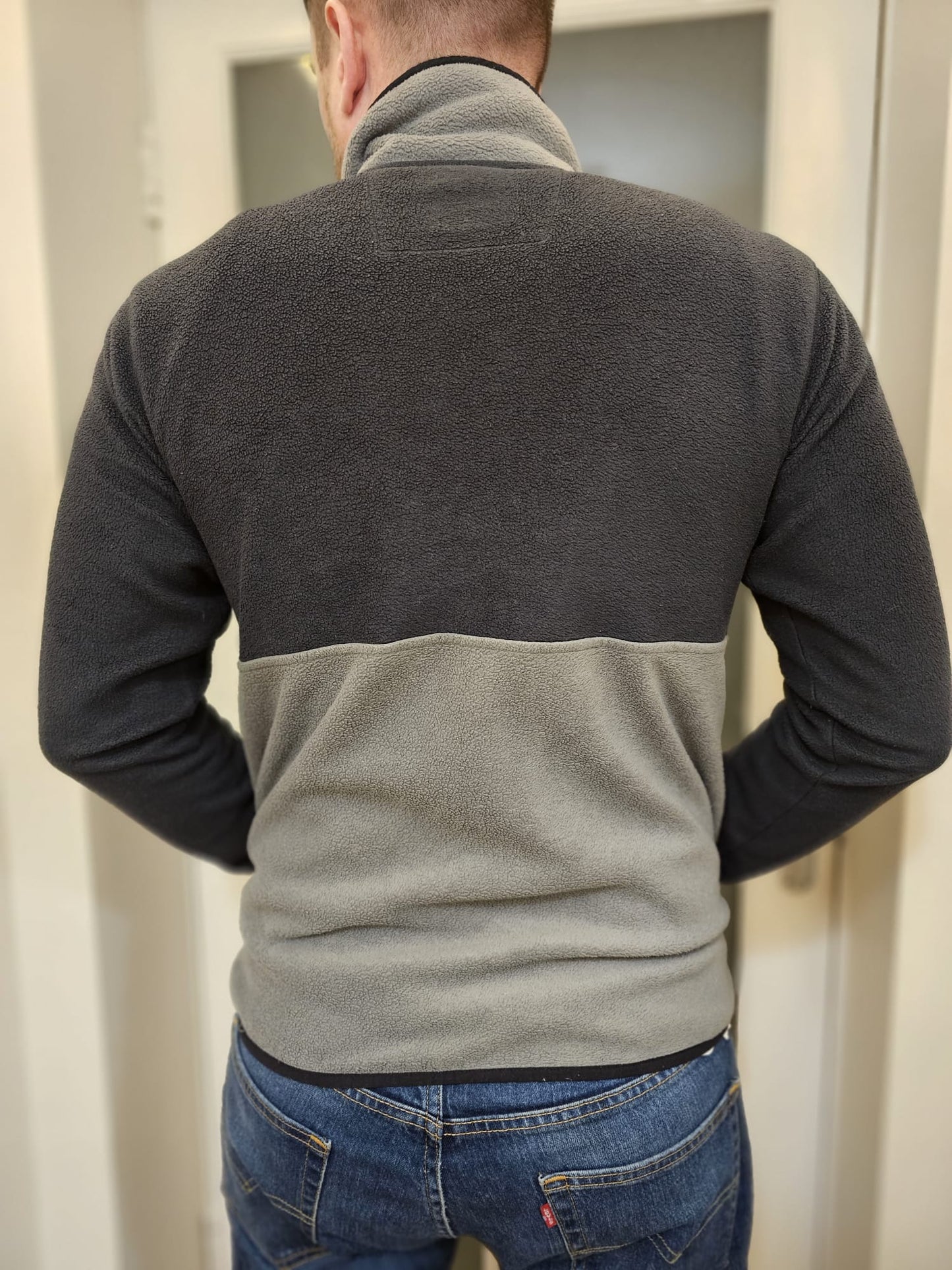 Columbia Mens Backbowl Full Zip Fleece Jacket - City Grey - M/Medium