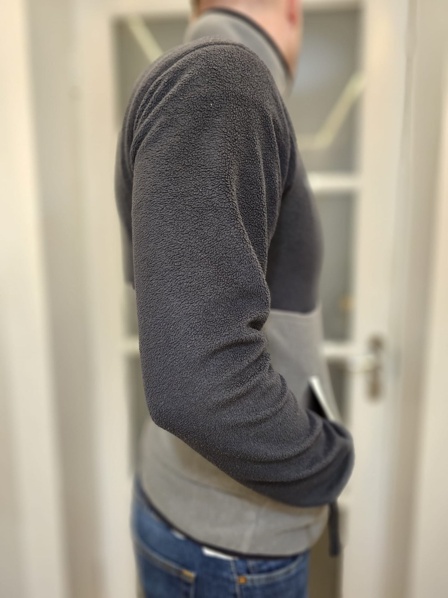 Columbia Mens Backbowl Full Zip Fleece Jacket - City Grey - M/Medium