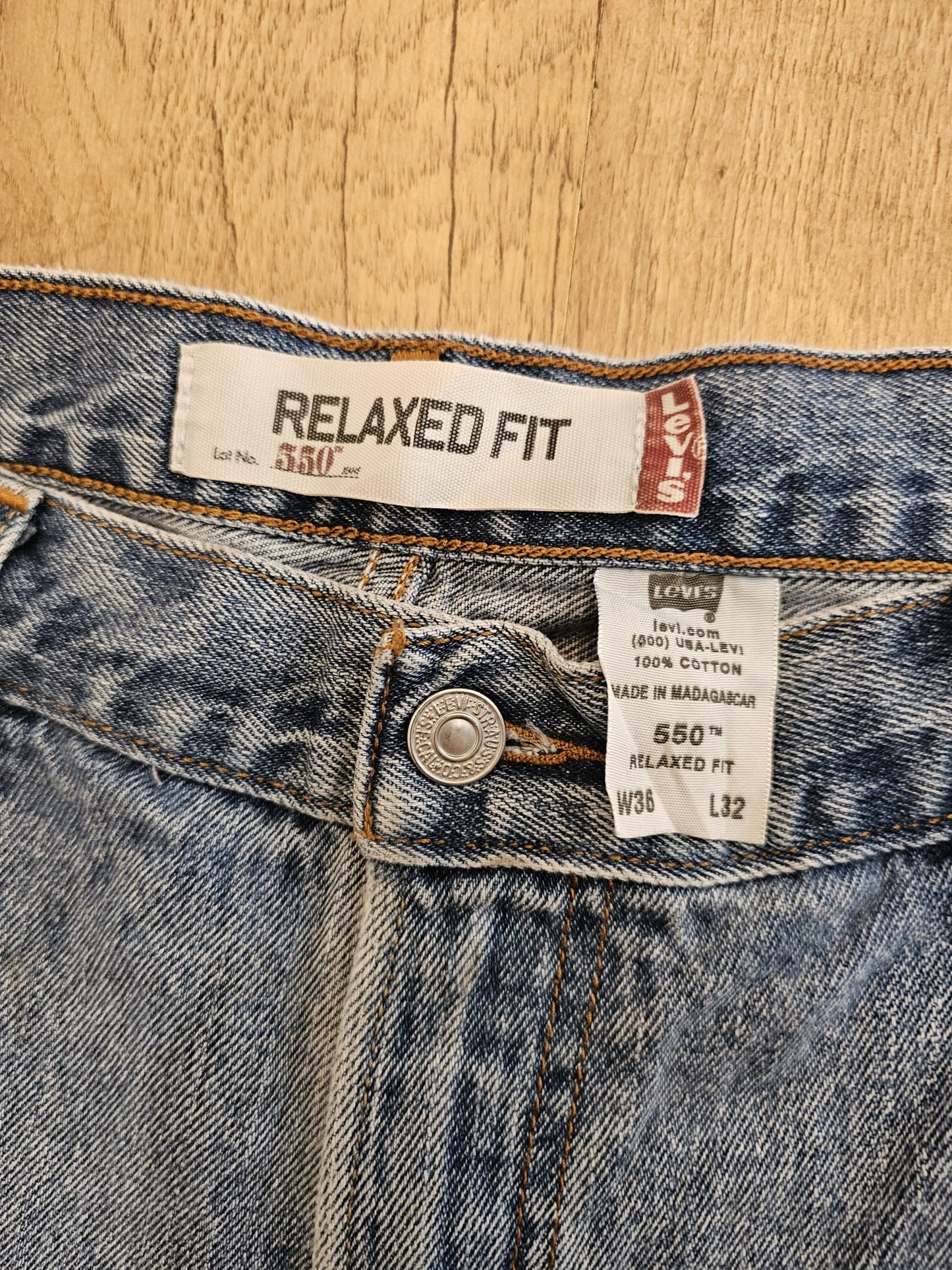 Levi's Blue Jeans 550 relaxed Fit - W36/31L