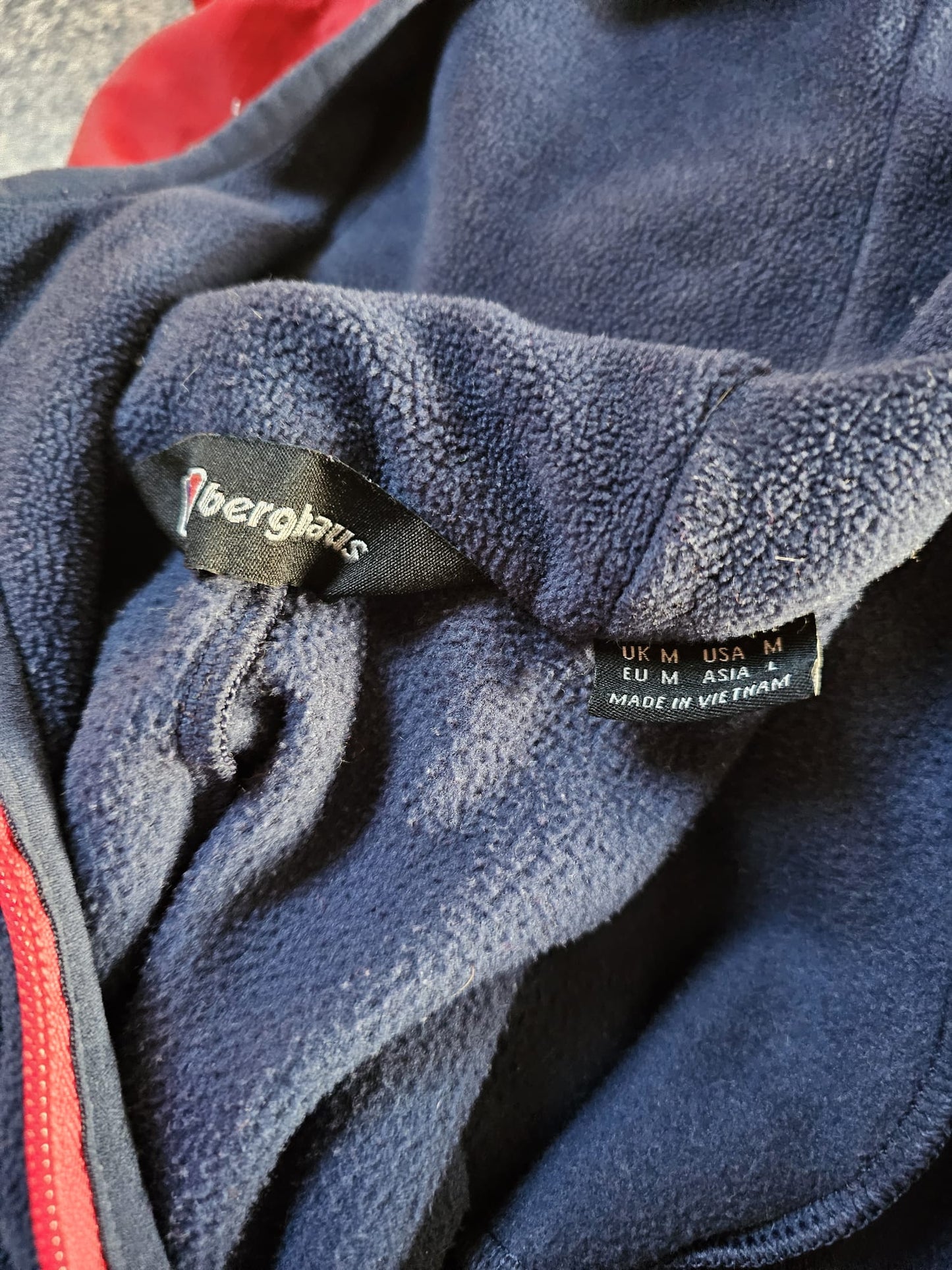 Berghaus Mens Aslam Hooded Half Zip Fleece Hoodie - M/Medium