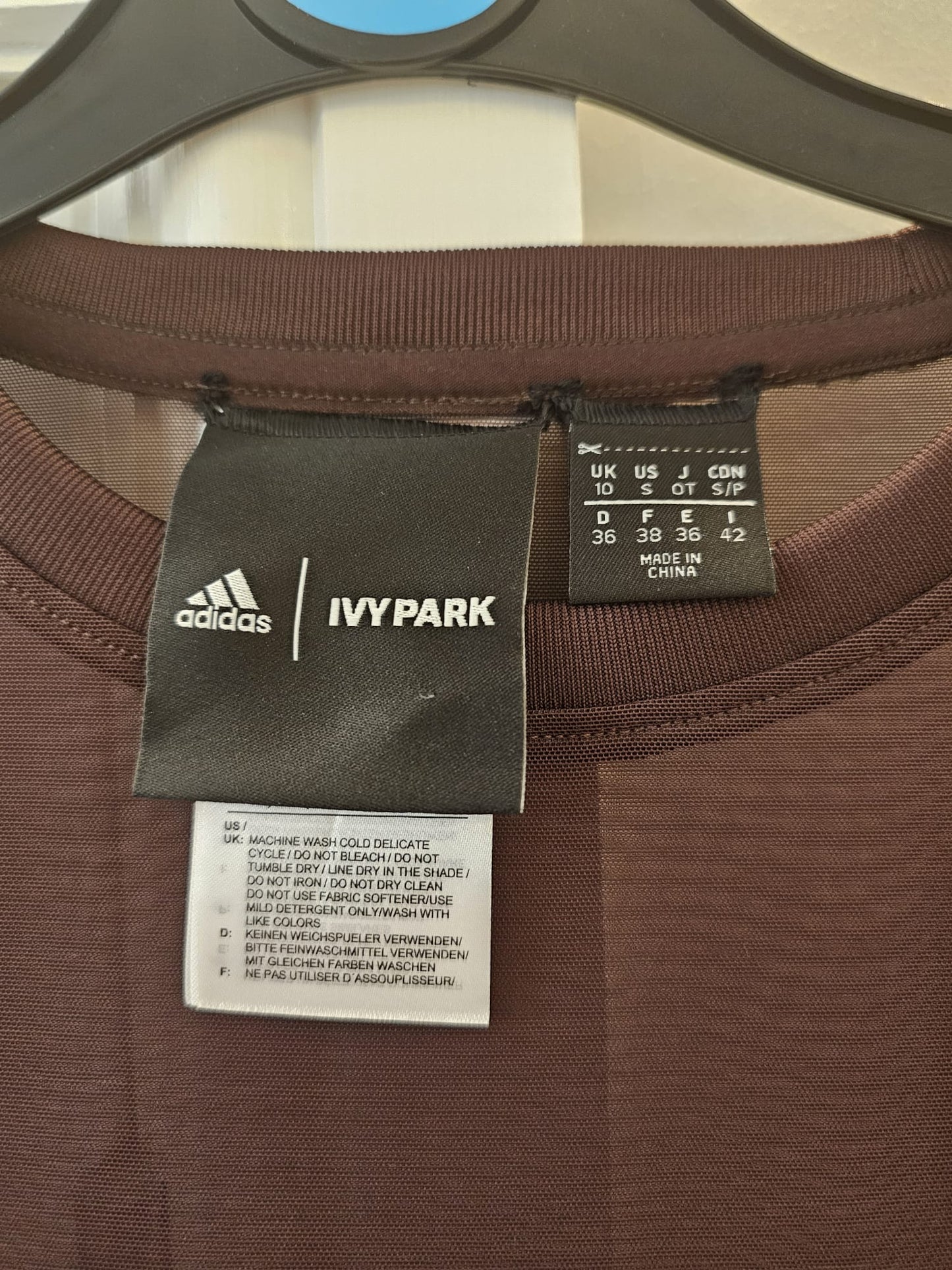 IVY Park Beyonce x Adidas Monogram Women's Crop Top -UK 10