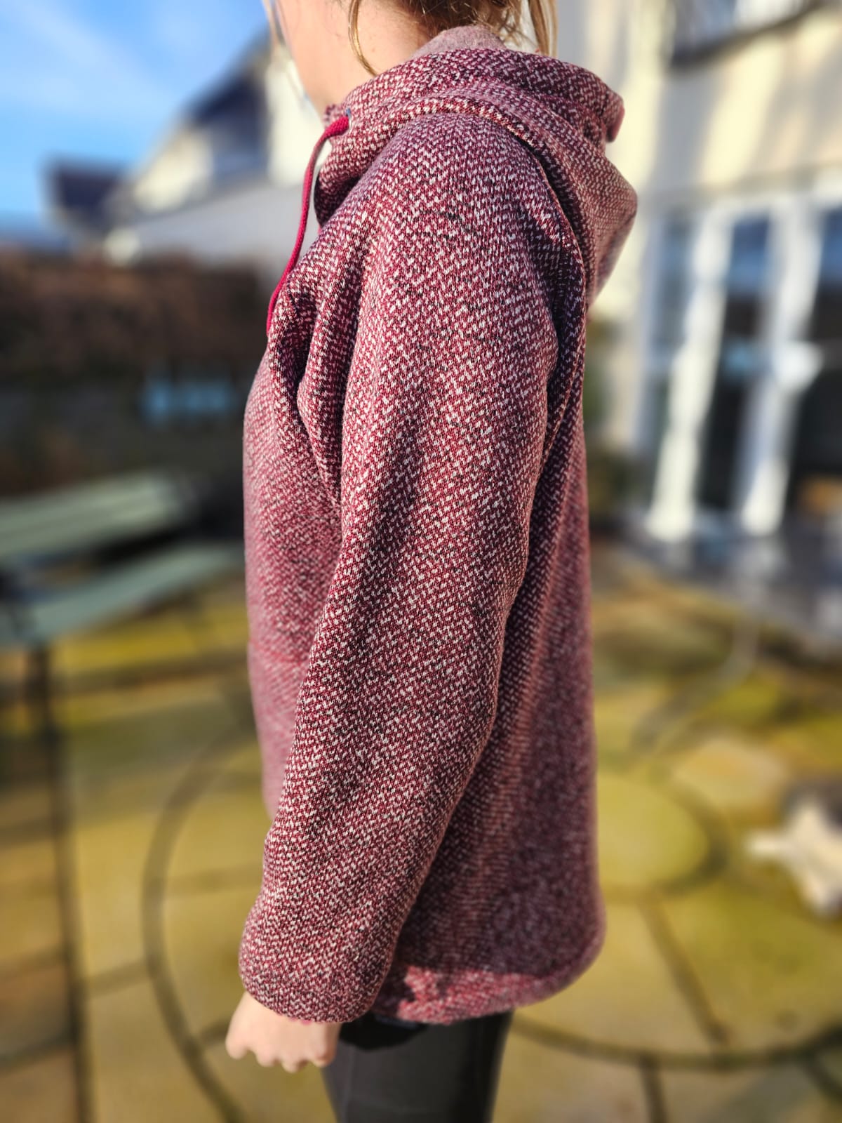 Rab Amy Rioja/Red/Burgundy Full Zip Fleece Hooded Jacket - UK 14
