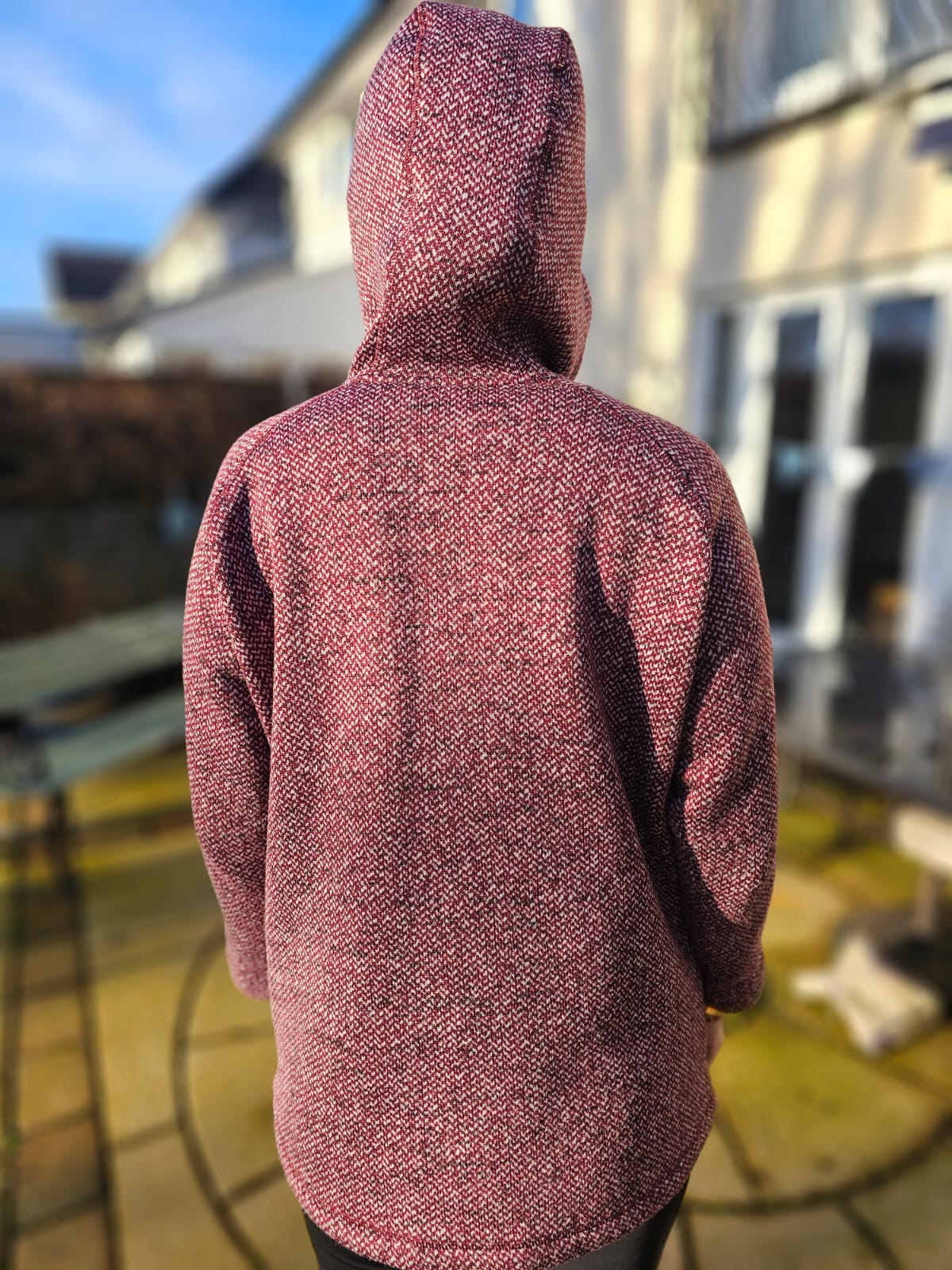 Rab Amy Rioja/Red/Burgundy Full Zip Fleece Hooded Jacket - UK 14
