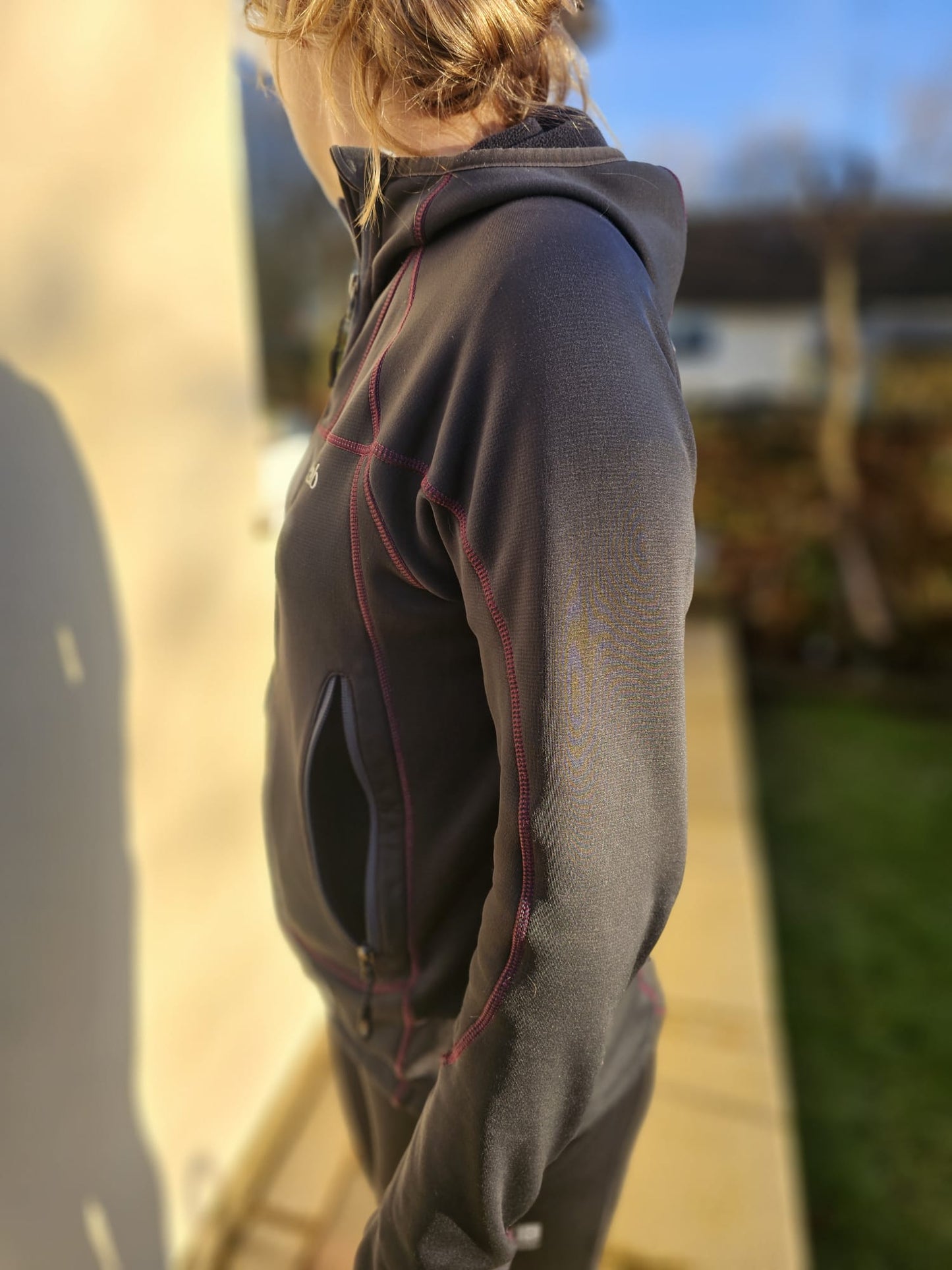 Rab Soft Shell Polartec Wind Pro Full Zip Hooded Jacket - UK 10/M/Medium