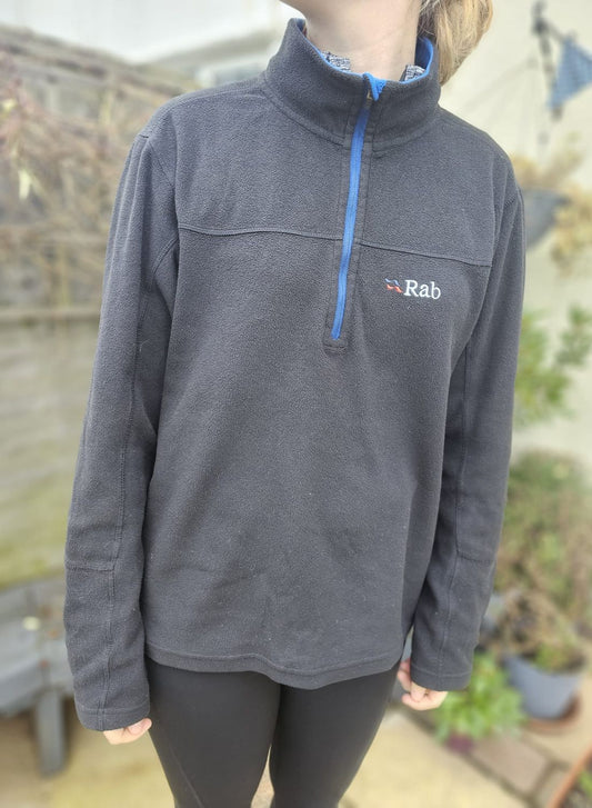 Rab Pull On 1/2 Zip Fleece Jumper Pullover Sweatshirt - M/Medium