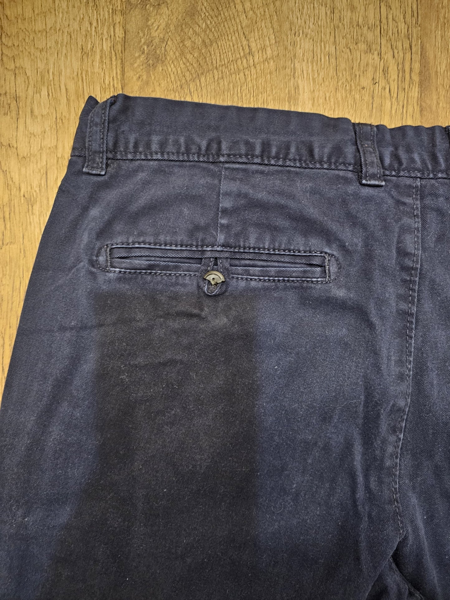 TU Premium Clothing Navy Chinos - W32/28L