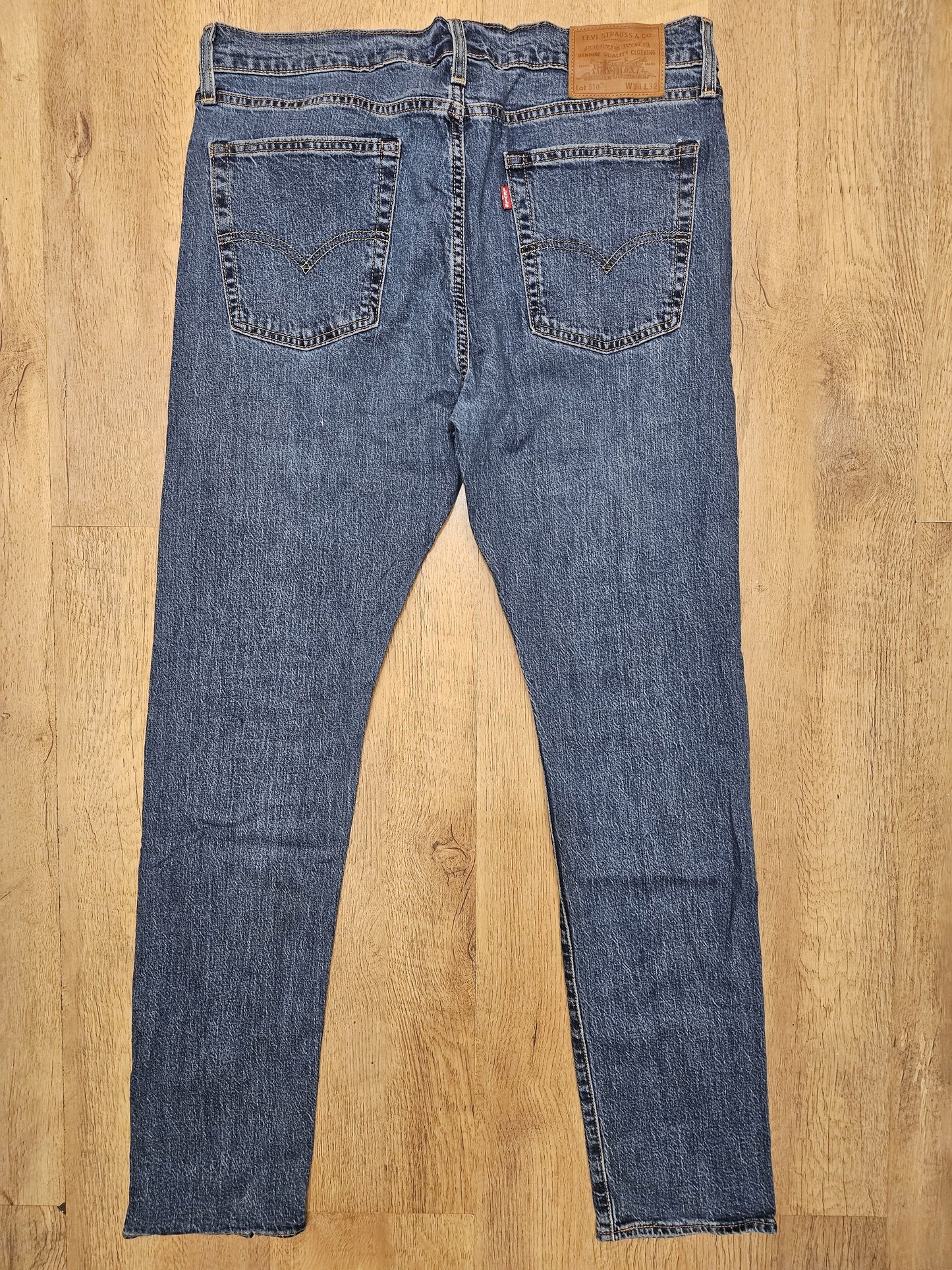 Levi's Blue Jeans 510 Skinny Fit - W35/31L