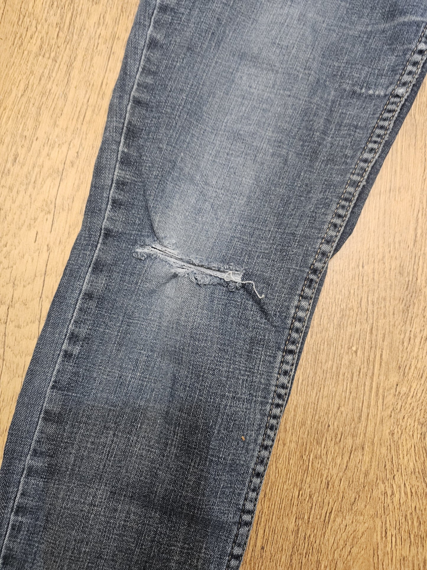 Levi's Womens Blue Jeans 514 Skinny Fit - W29/31L (C. UK 12)