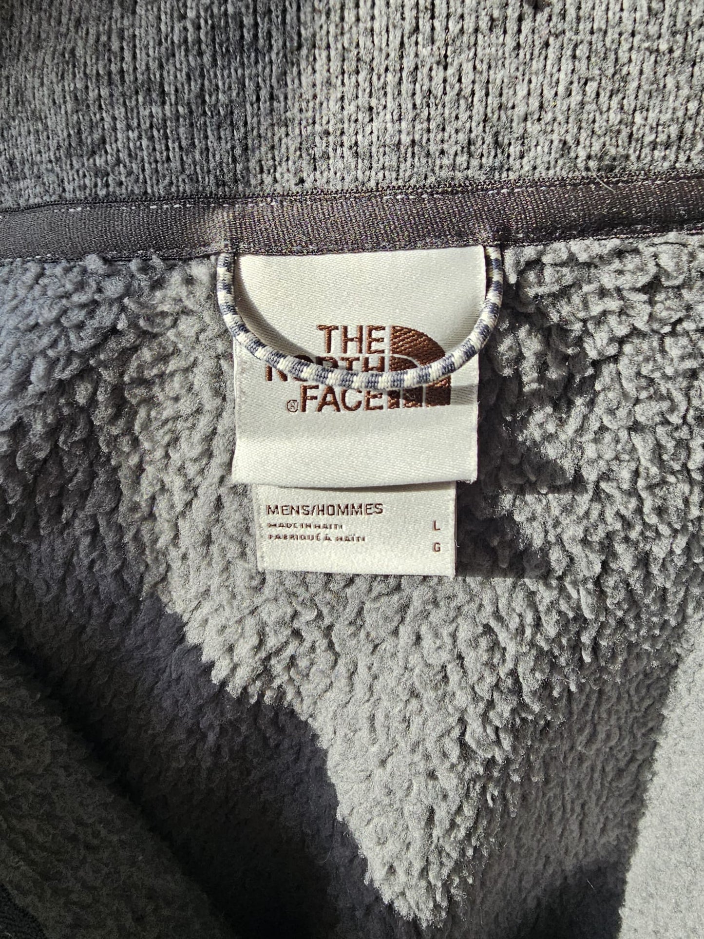 The North Face Grey Gordon Lyons Fleece Jumper - L/Large