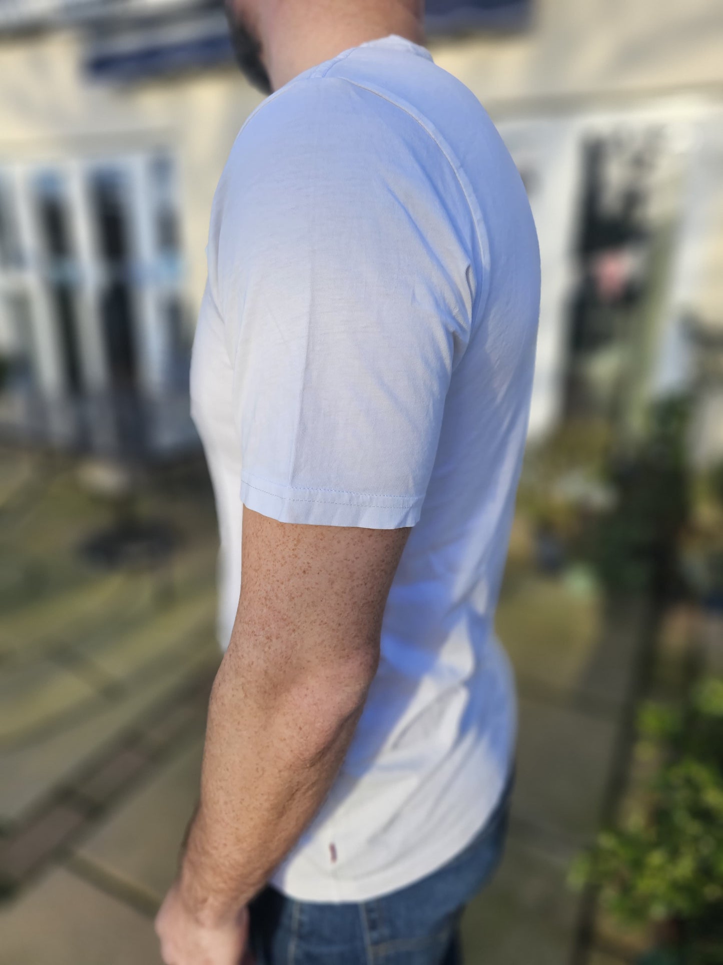 Mens Levi's White Short Sleeve Ice Cream Sundae Print T-Shirt - M/Medium