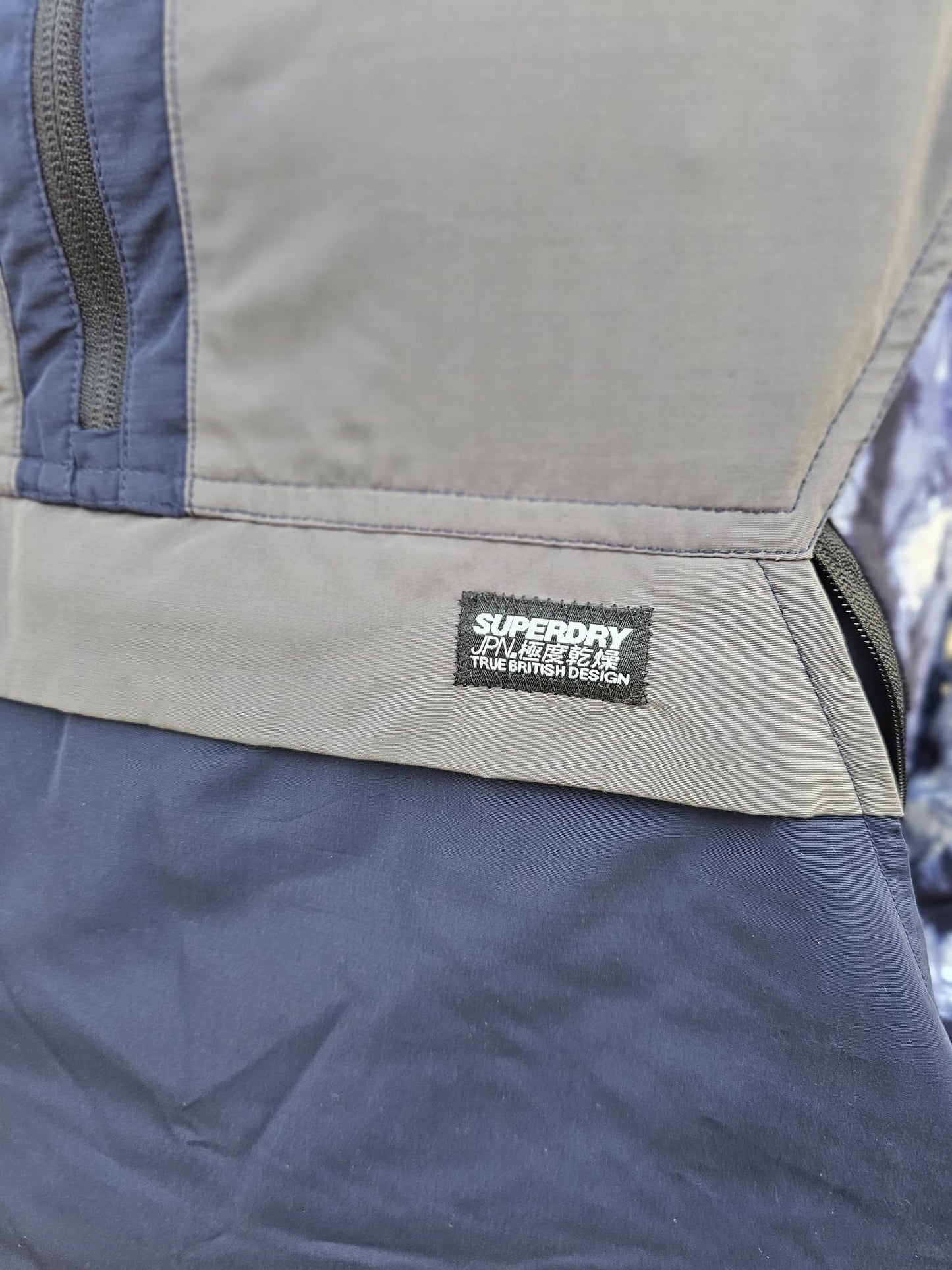 Superdry Jared Overhead Pullover Jacket - M/Medium
