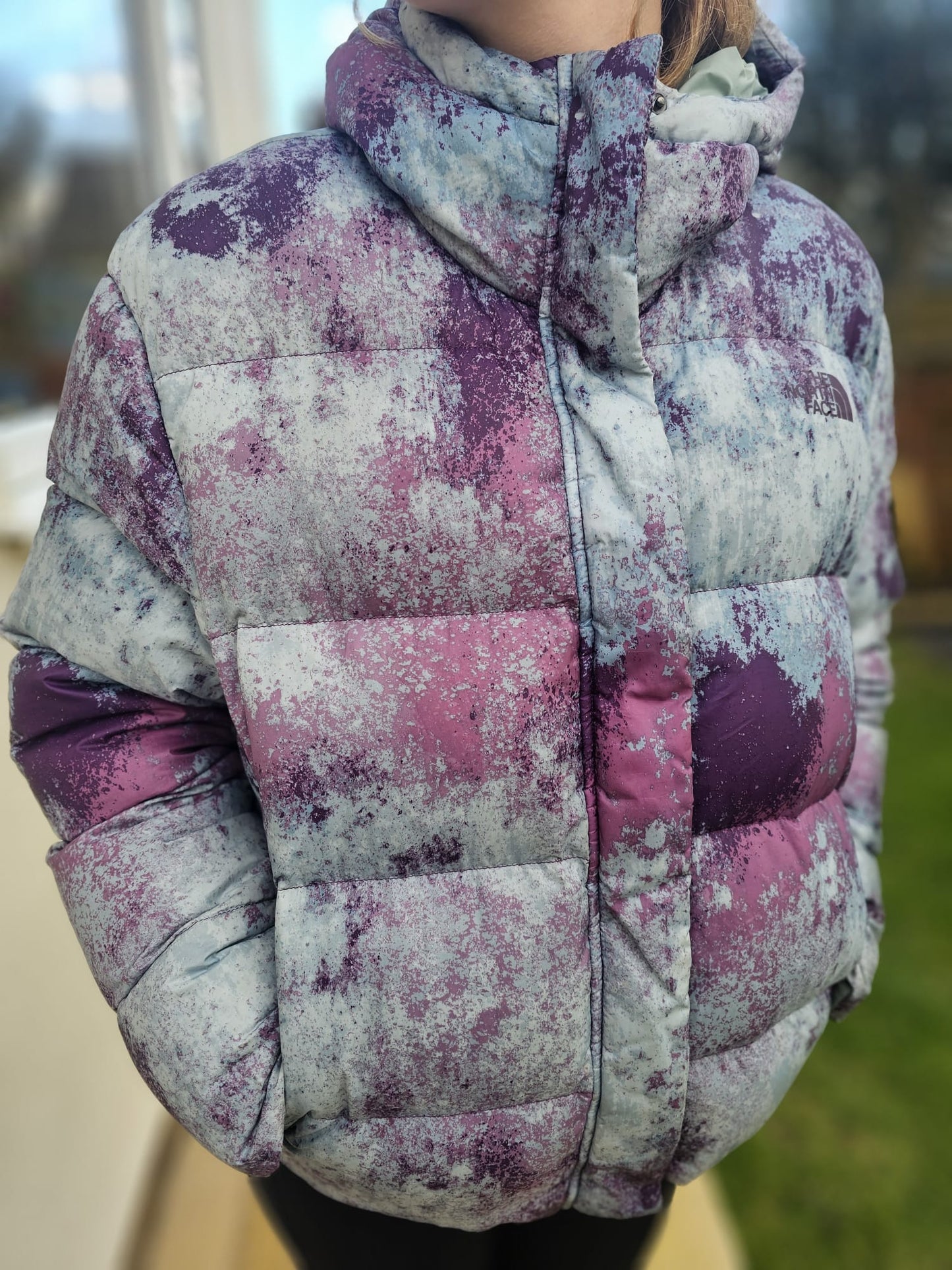 The North Face CS Printed Down Filled Puffer Jacket - M/Medium/10  - RRP £380