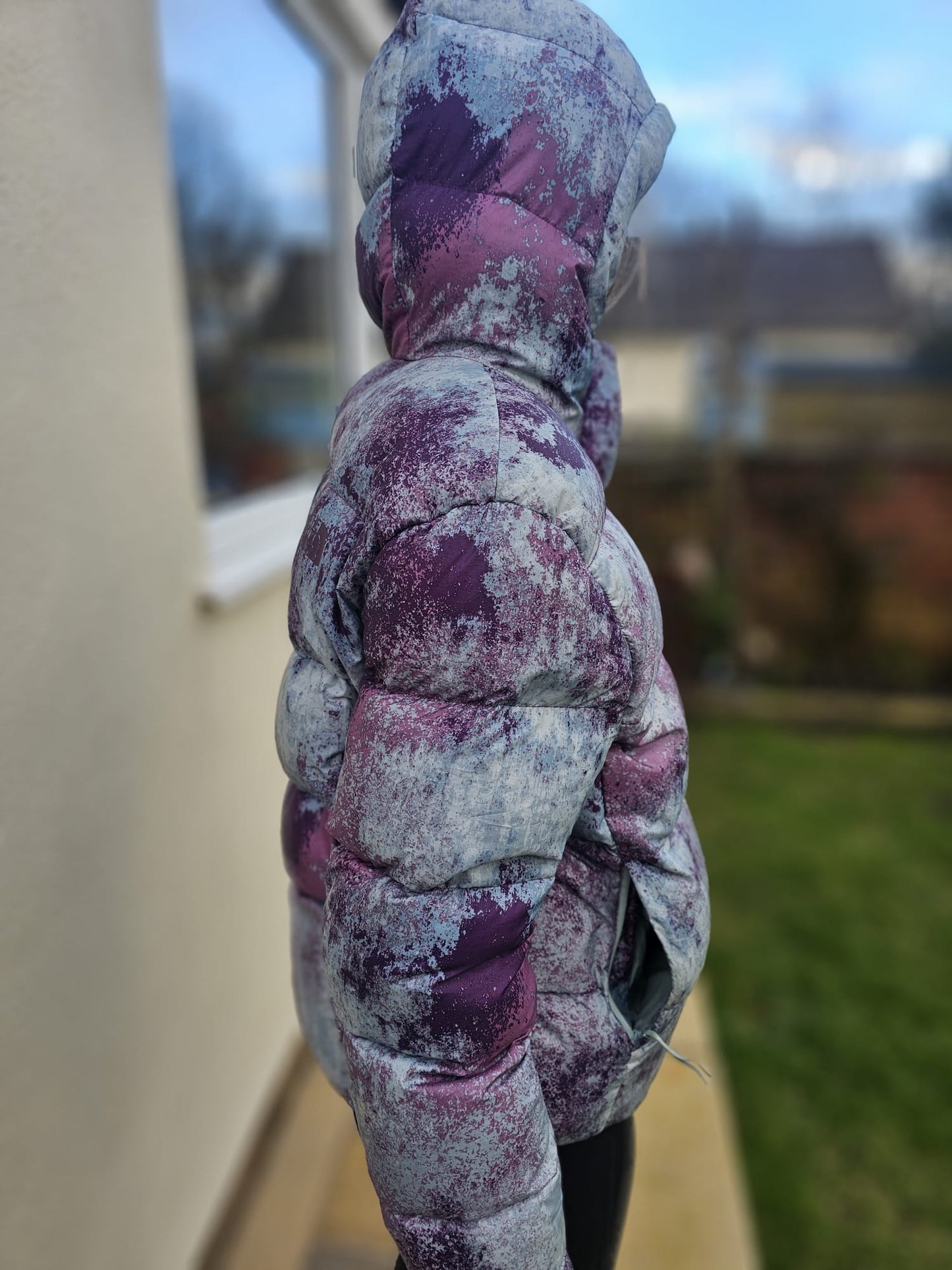 The North Face CS Printed Down Filled Puffer Jacket - M/Medium/10  - RRP £380