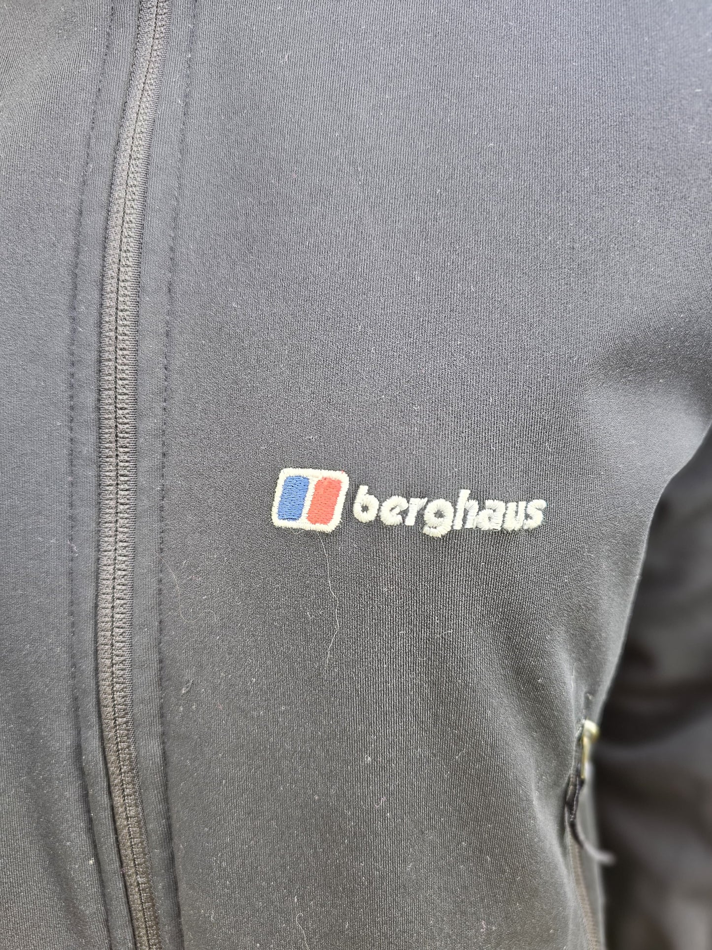 Berghaus Black Extrem Windstopper Soft Shell Style Full Zip Hiking Jacket - 10/M/Medium