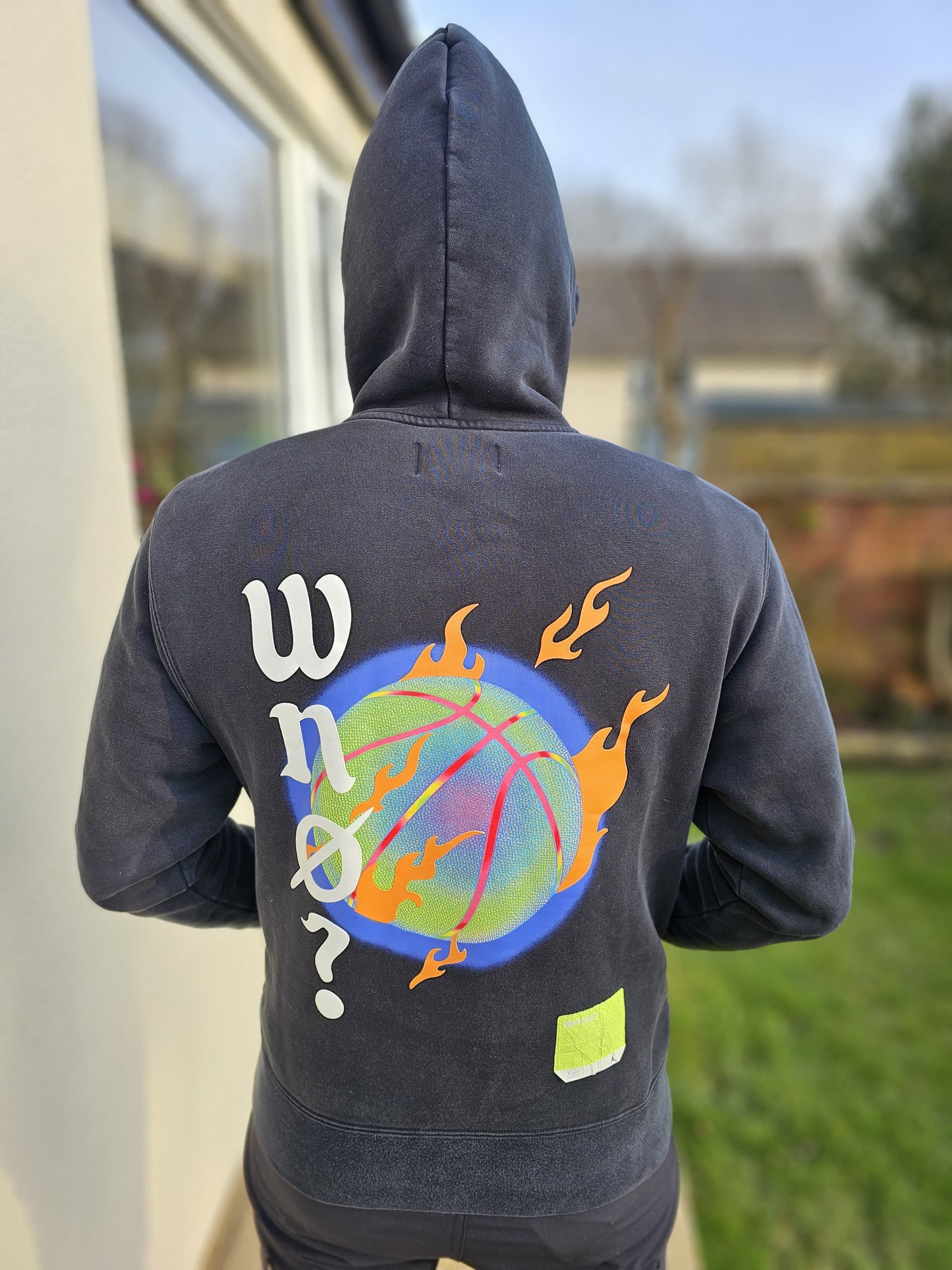 Mens/Unisex Jordan Why Not? Black Fleece Hoodie - M/Medium