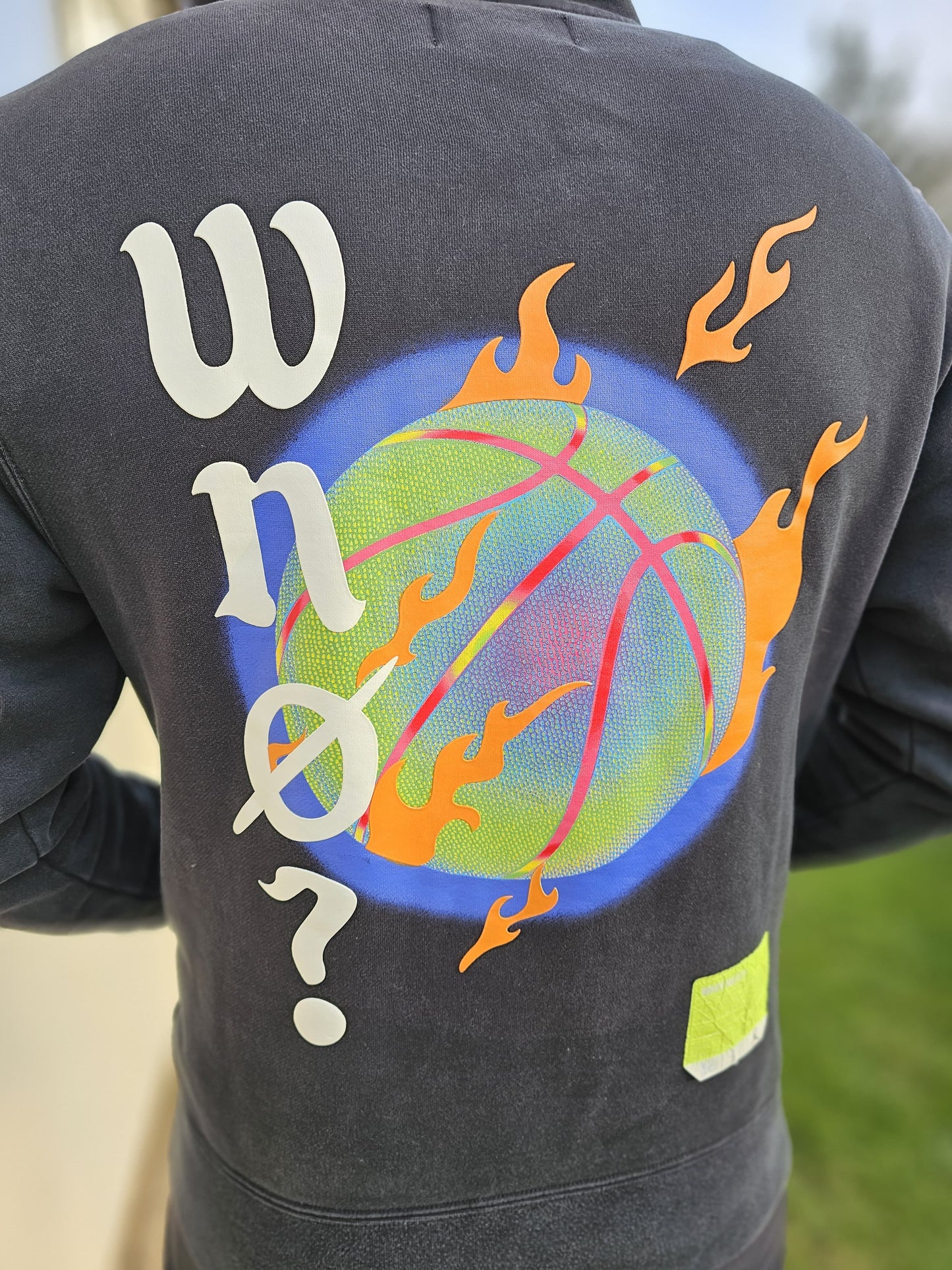 Mens/Unisex Jordan Why Not? Black Fleece Hoodie - M/Medium