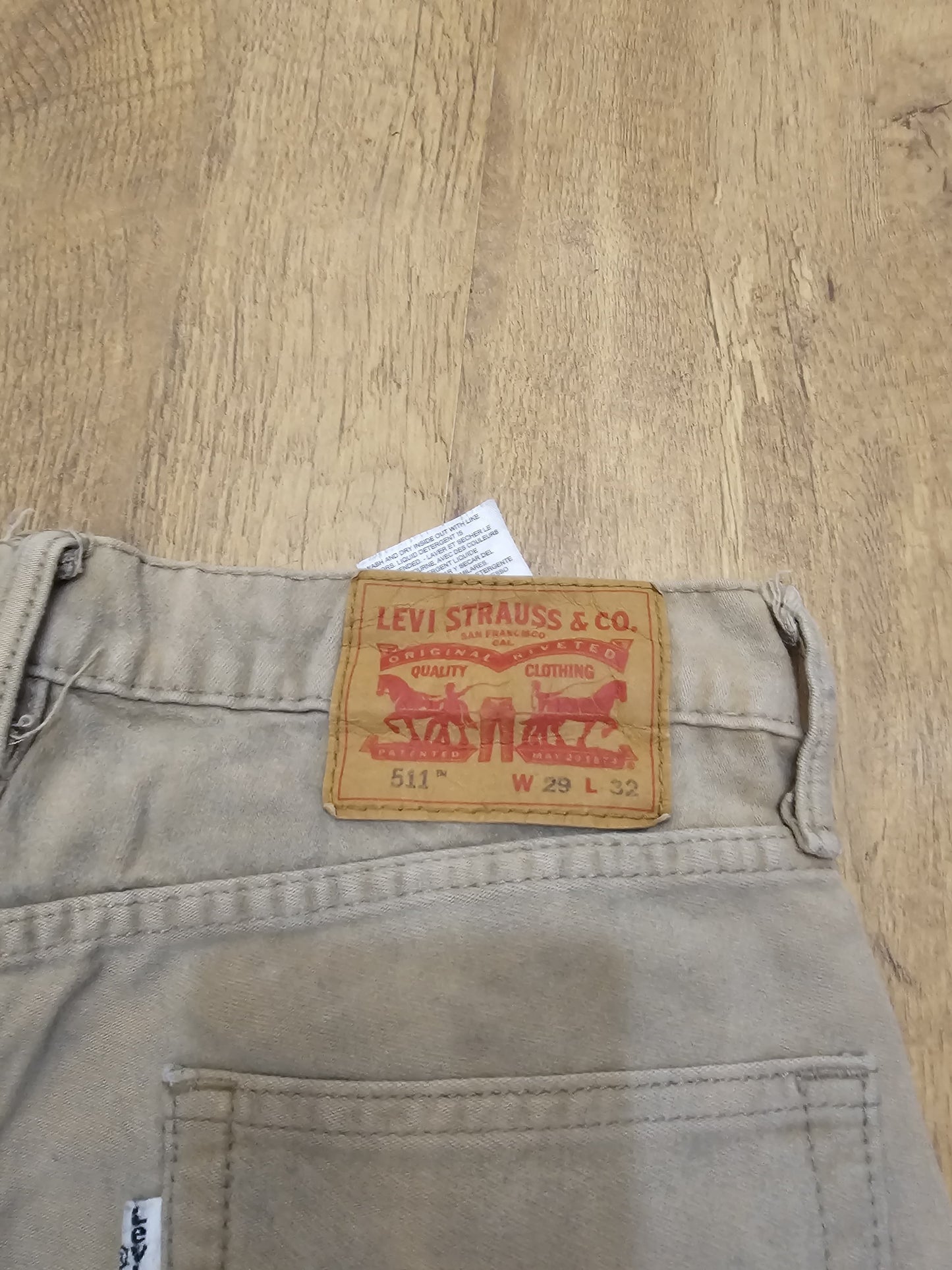 Levi's Beige Jeans 511 Slim Fit - W29/30L