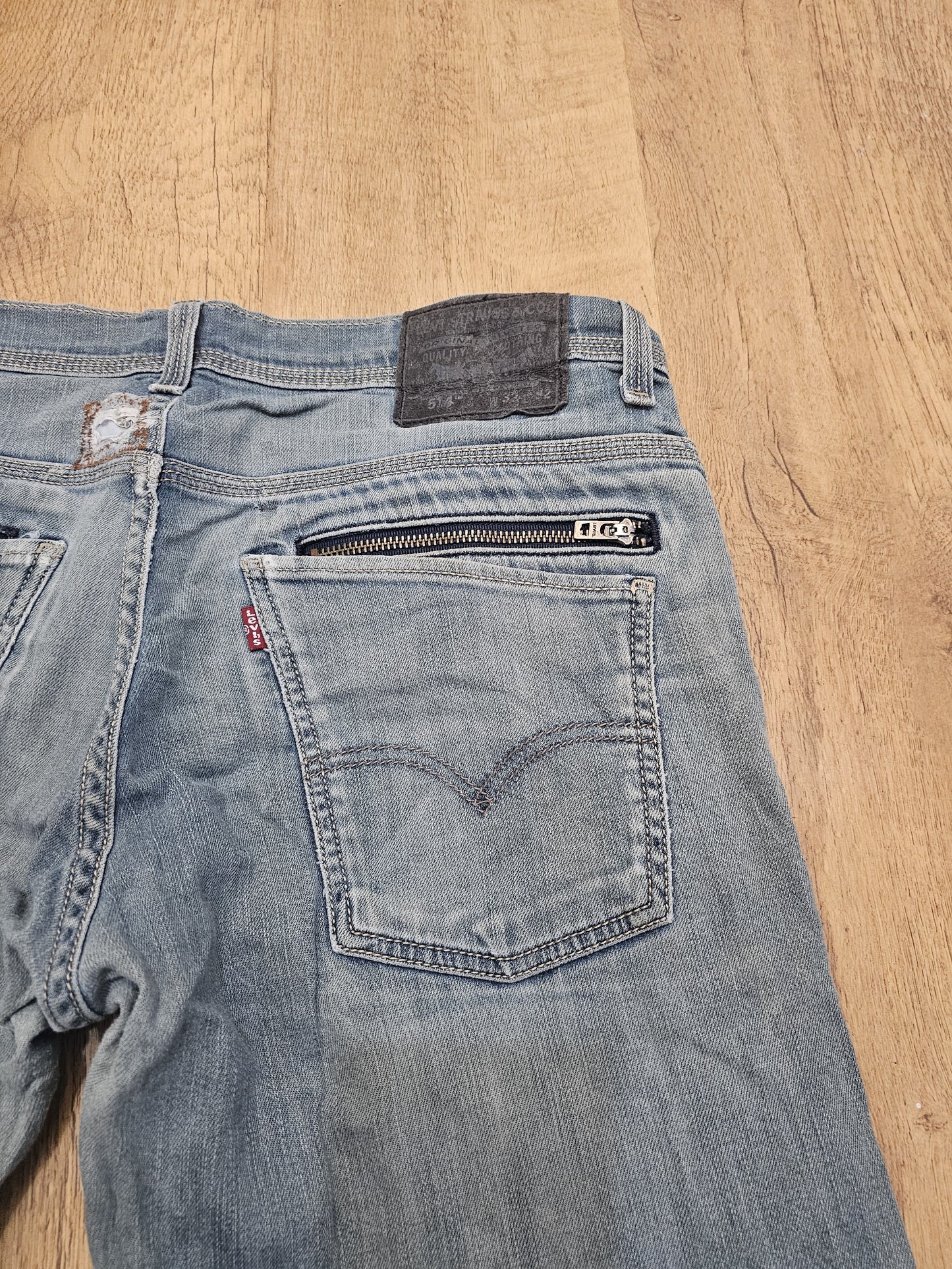 Levi's Blue Jeans 514 Straight Fit - W34/32L