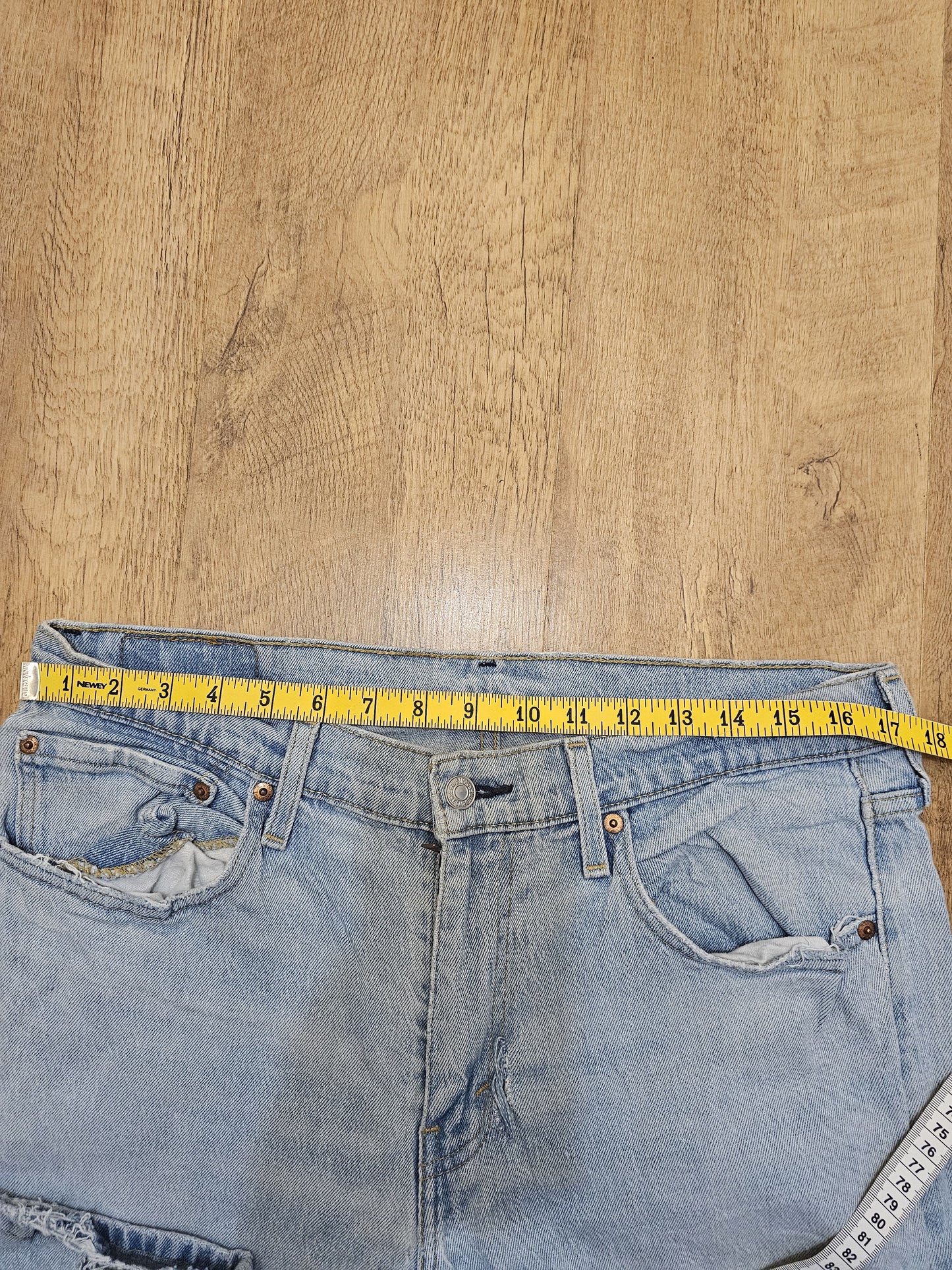 Levi's Blue Jeans 527 Slim Boot Cut Fit - W35/31L