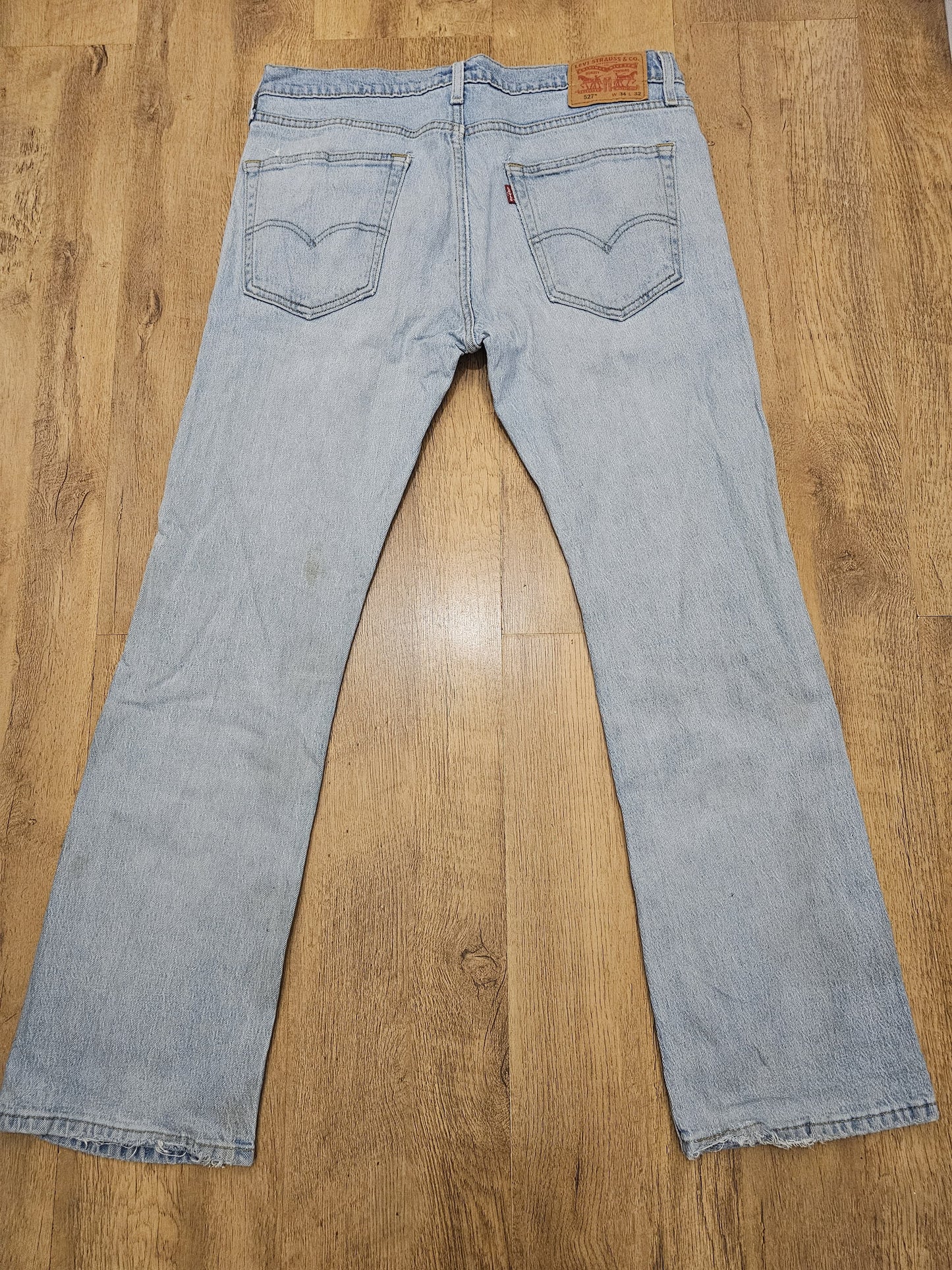Levi's Blue Jeans 527 Slim Boot Cut Fit - W35/31L