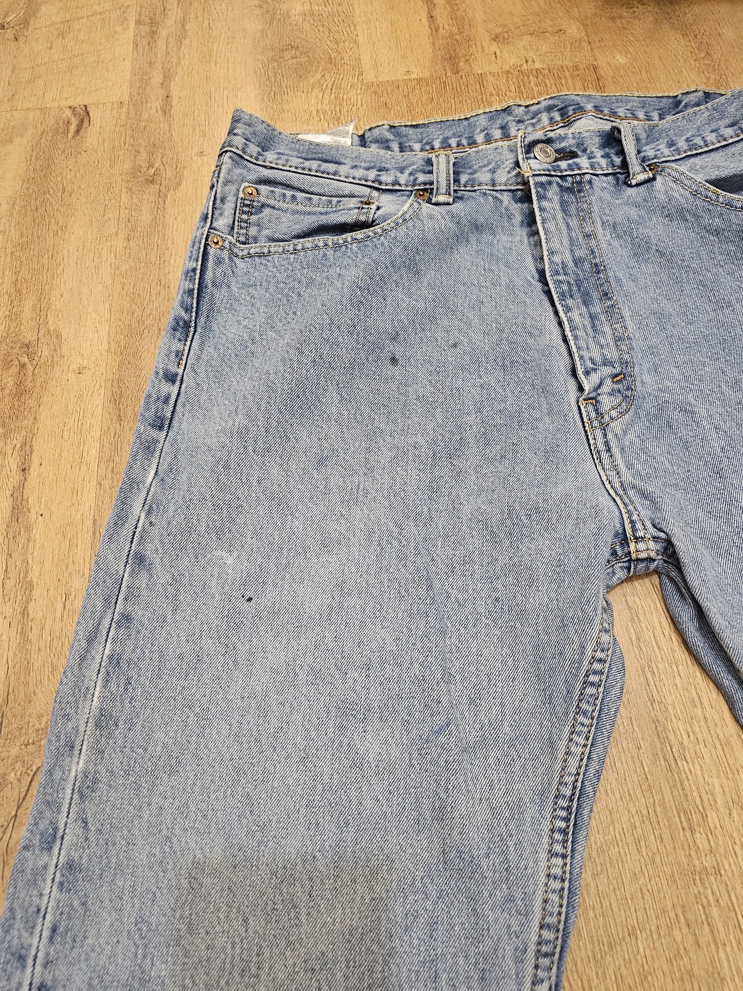 Levi's Blue Jeans 505 Regular Fit - W36/28L