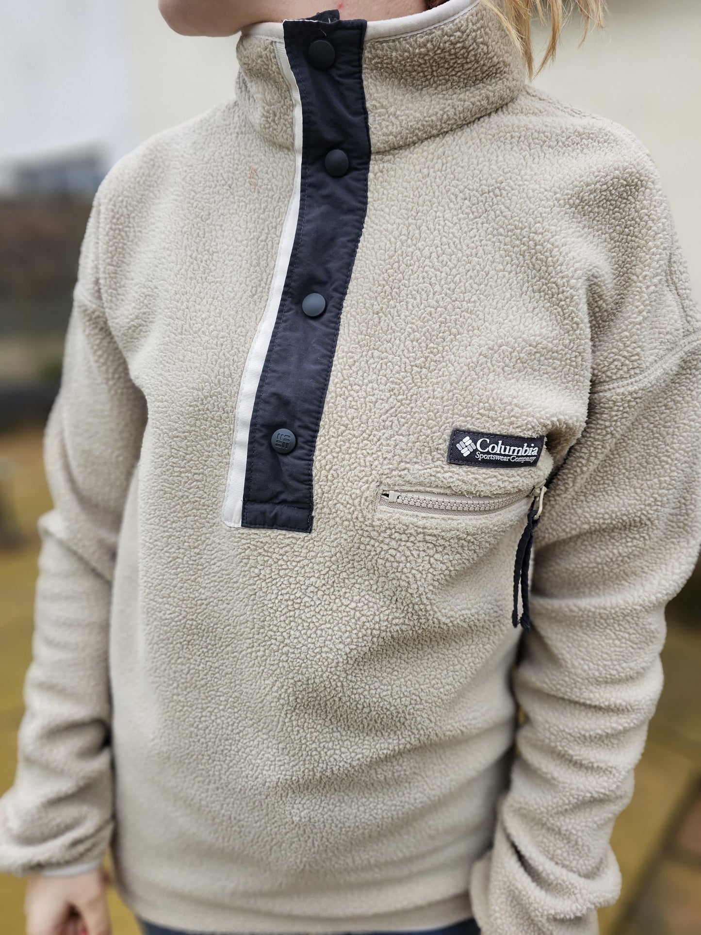 Columbia Pullover Fleece Jumper- XS/Extra Small S M/Medium
