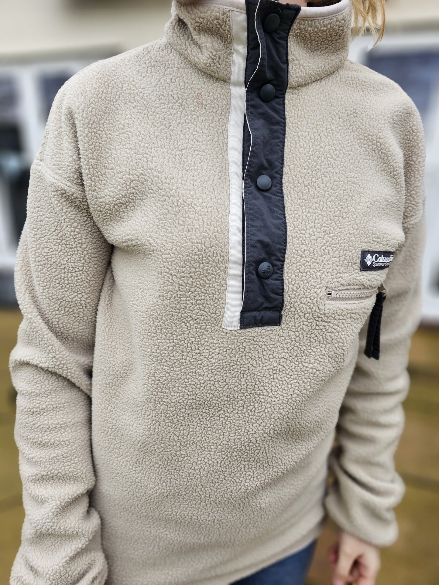 Columbia Pullover Fleece Jumper- XS/Extra Small S M/Medium