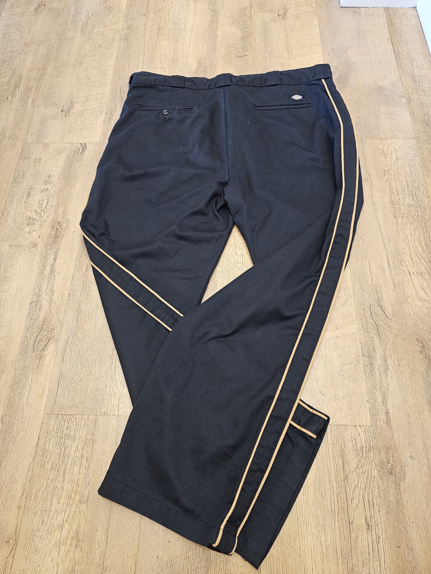 Dickies Classic Black Bettles Work Trousers/Pants - W40/32L