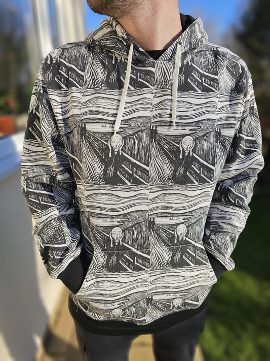 Vans X Momo Hoodie/Hoody Edvard Munch The Scream Skate Modern Art - XL/Extra Large