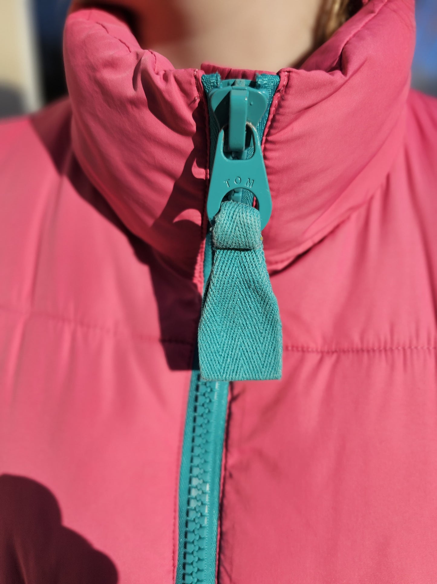 Joules Pink Insulated Body Warmer Vest Gillet - UK 12