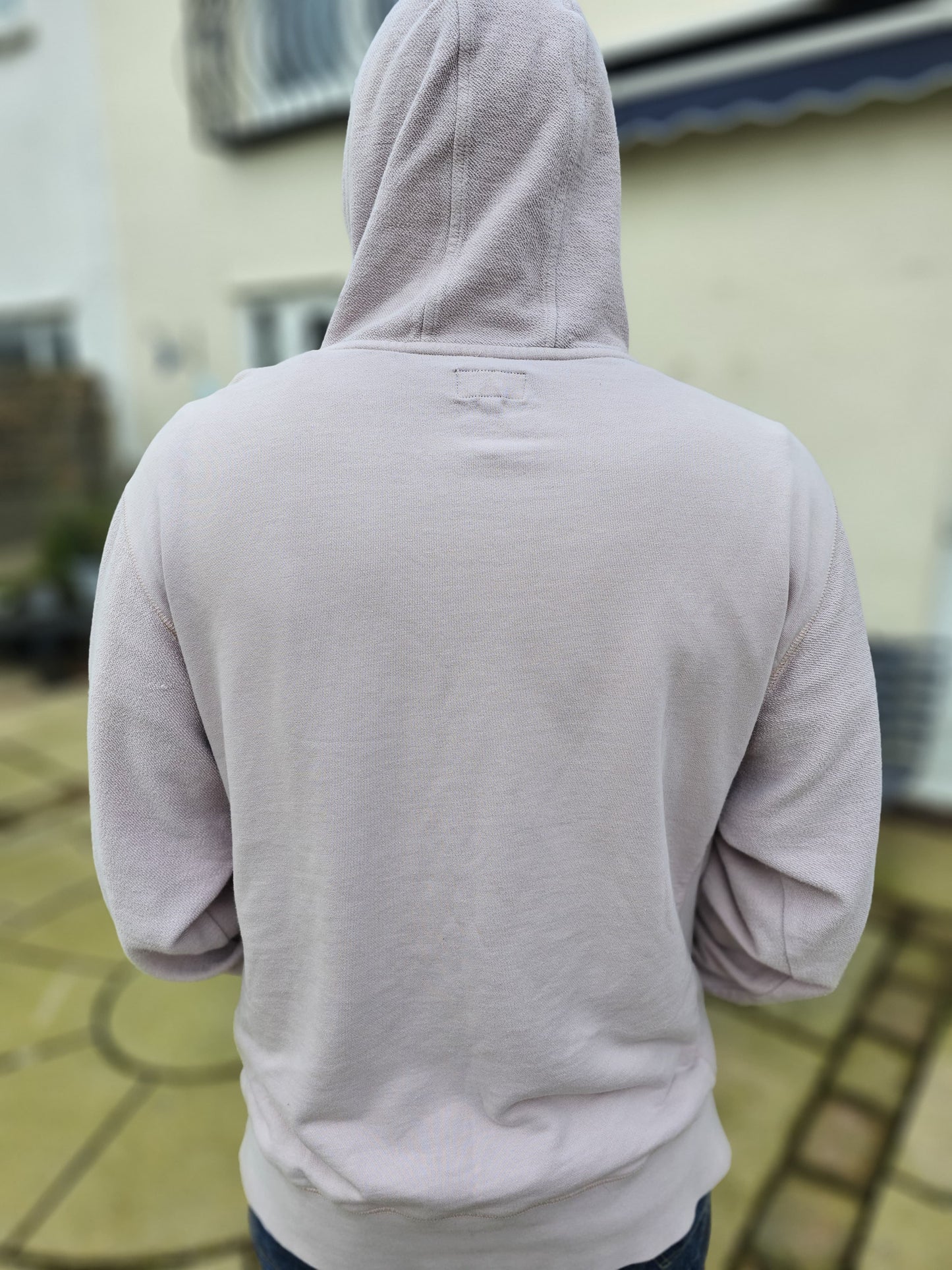 Awesome Off Pink Oversize Embroidered RipnDip Pullover Hoodie L/Large