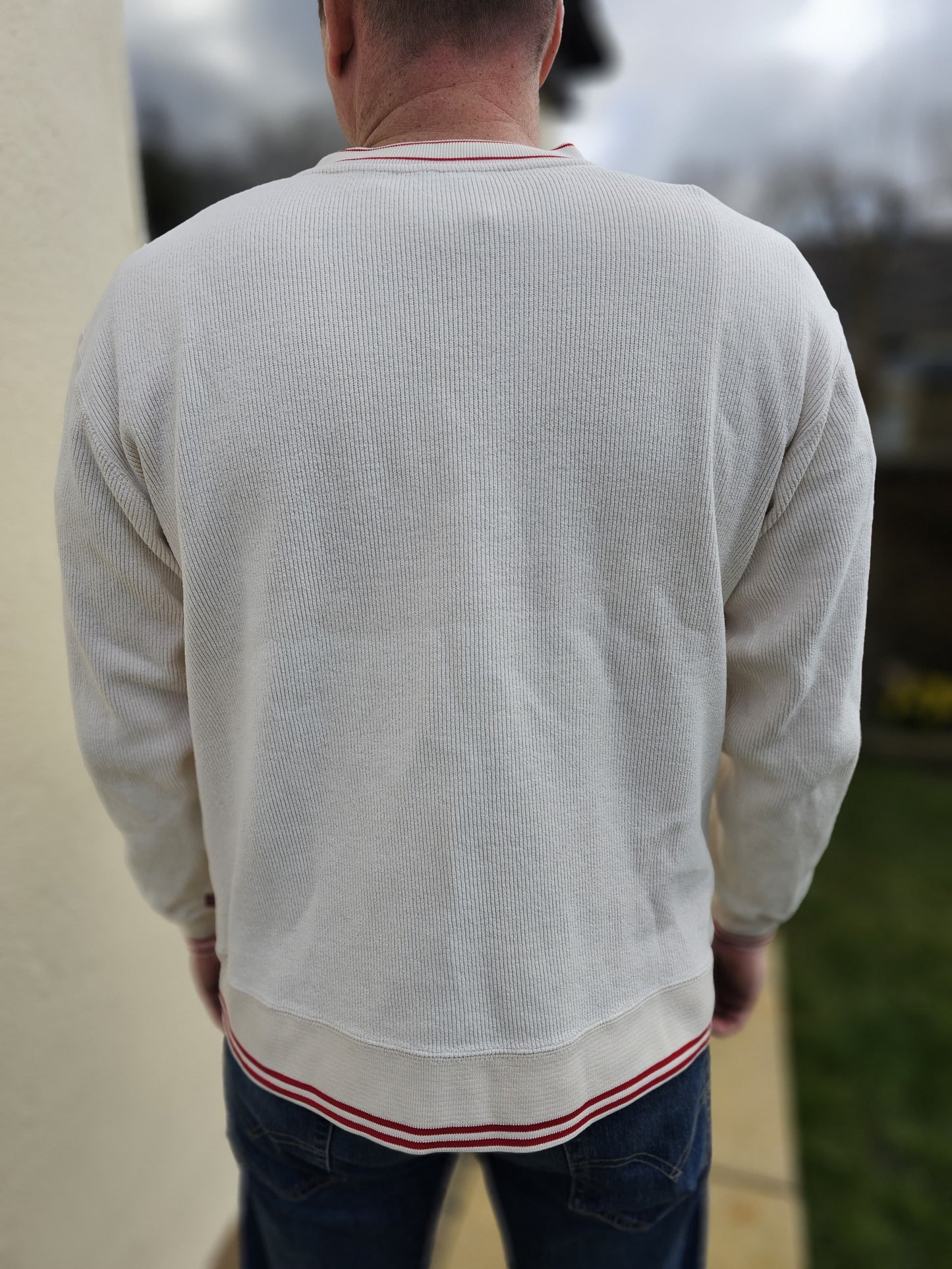 Vintage Quiksilver 90s Pullover V-Neck Jumper Sweater Sweatshirt - M/Medium L/Large