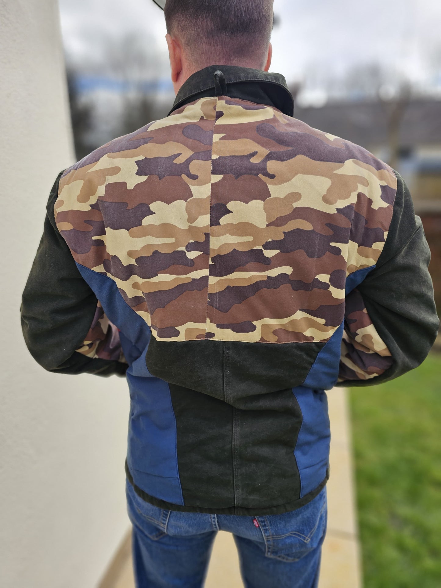 Carharrt Reworked Heavy Canvas Full Zip Jacket - M/L Medium/Large