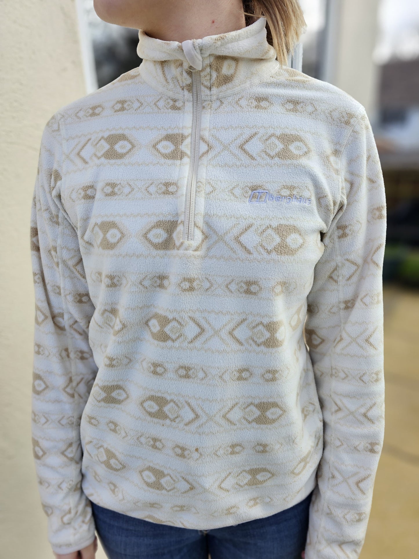Berghaus Aztec Trango Womens Fleece Pullover Jumper - UK 12 Gorpcore