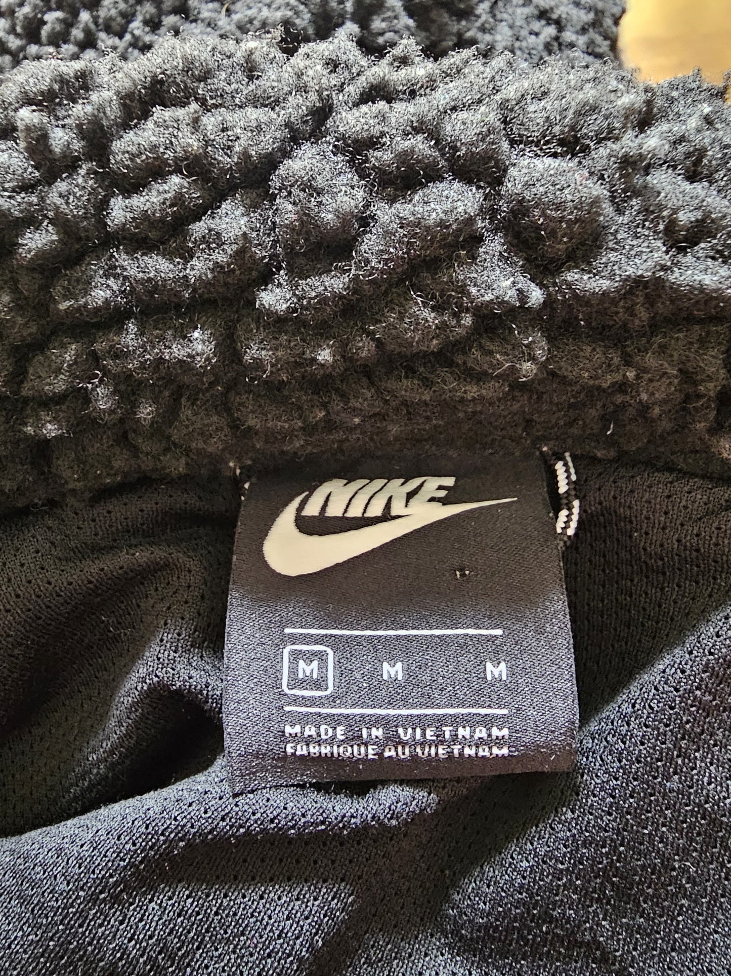 Nike Heritage Style Sherpa Fleece Jacket - M/Medium