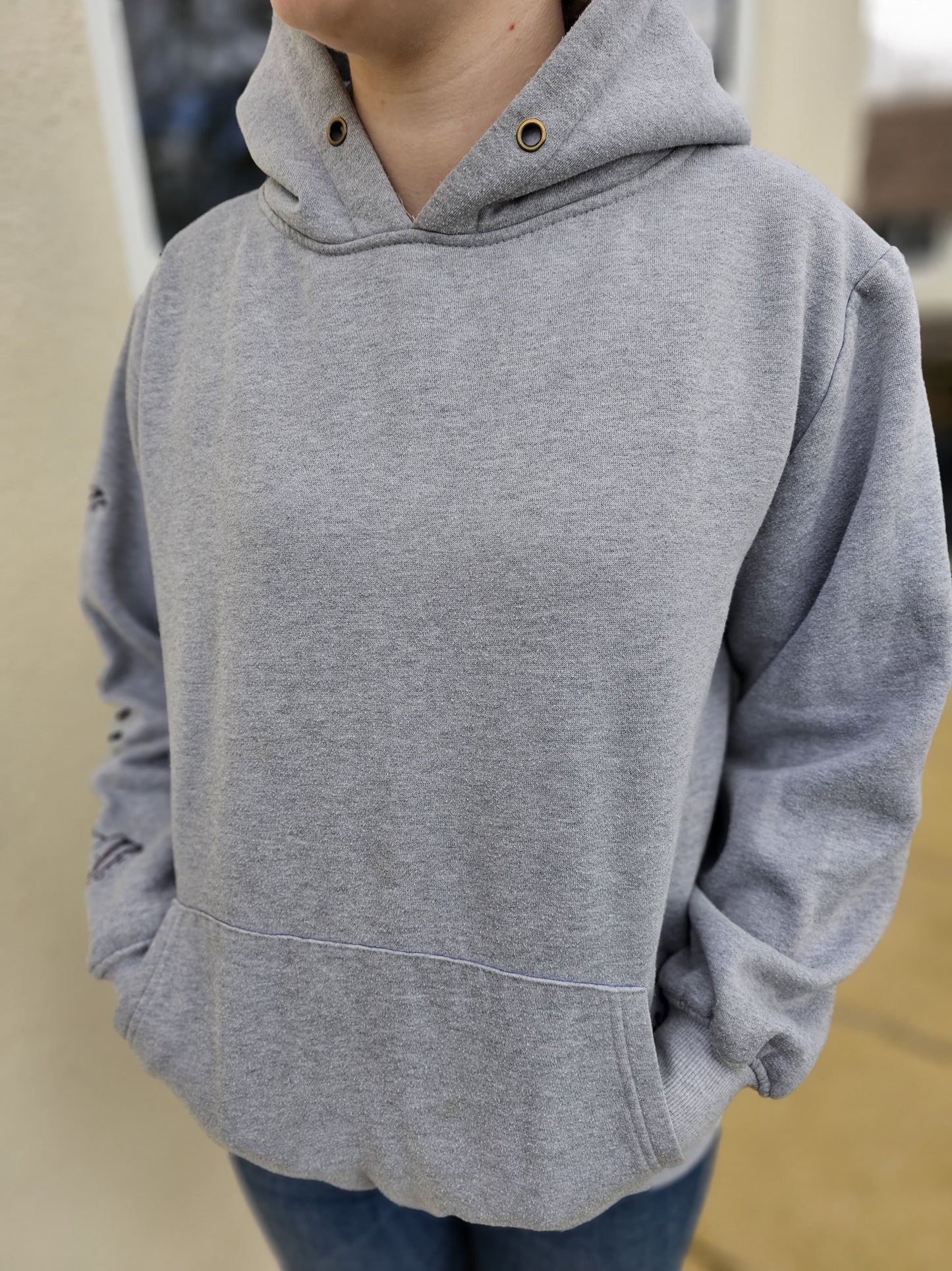 Awesome Grey RipnDip Hoodie Small/Medium S/M - Small/Medium