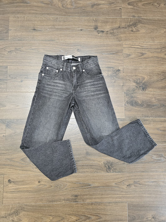 Levi's Vintage Silver Tabs Womens Black Fit 10 REG W26/25L Denim Trousers