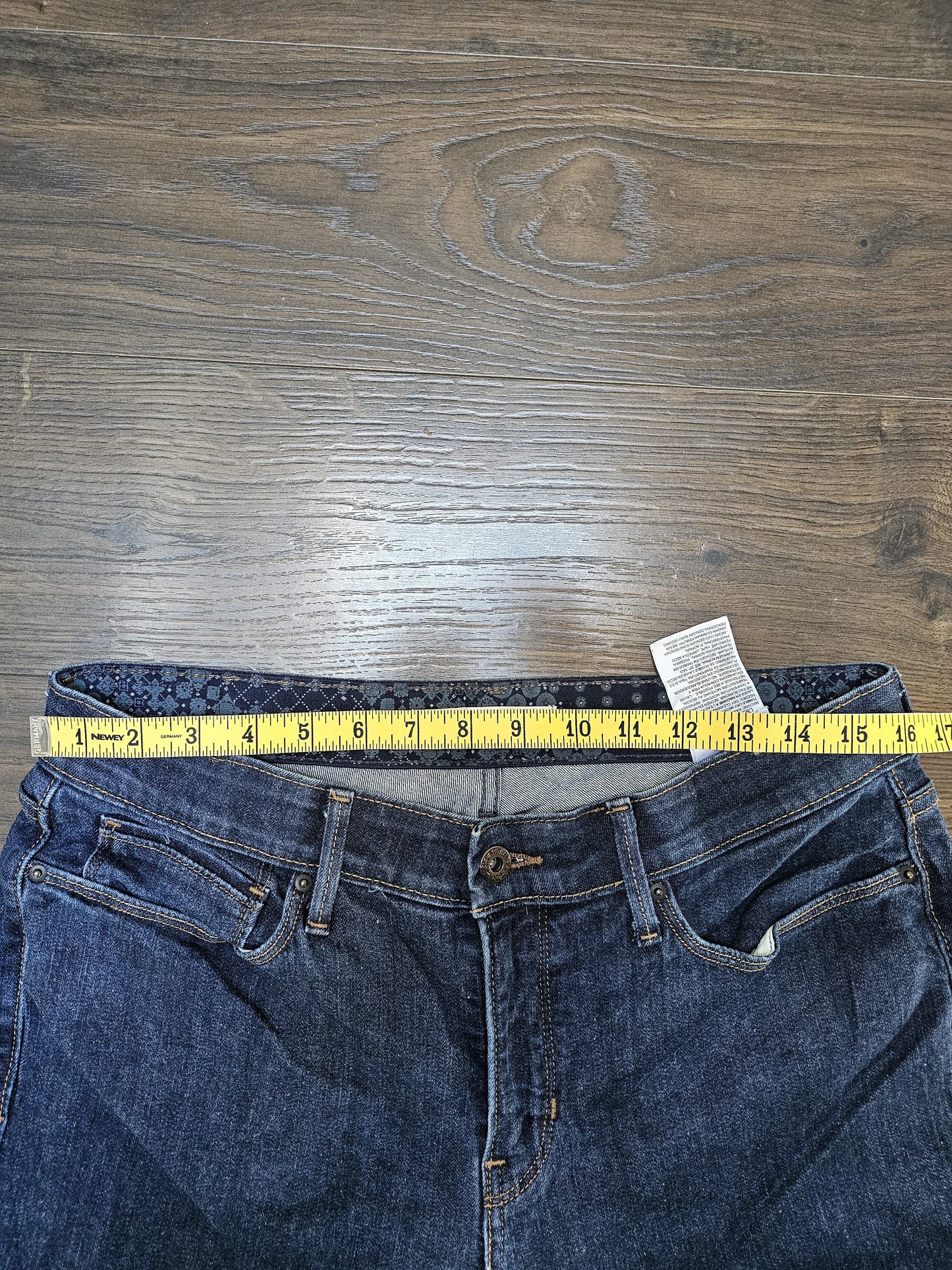 Levi's Womens Blue Jeans 525 Straight Leg 10S W32/30L