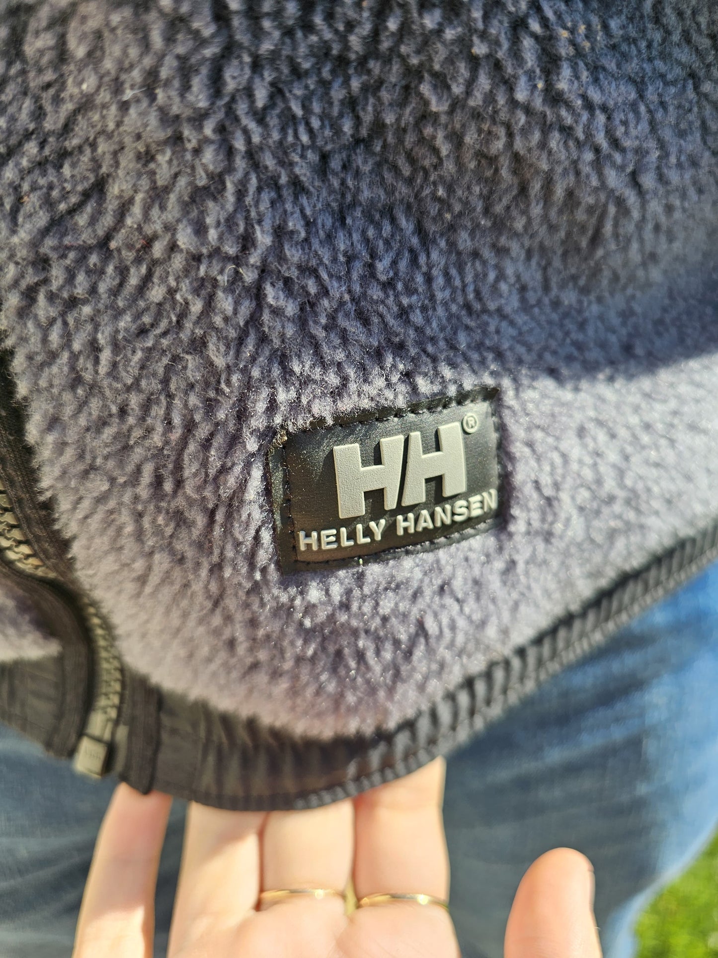 Helly Hansen Unisex Zip Up Jacket Black/Grey - M/Medium