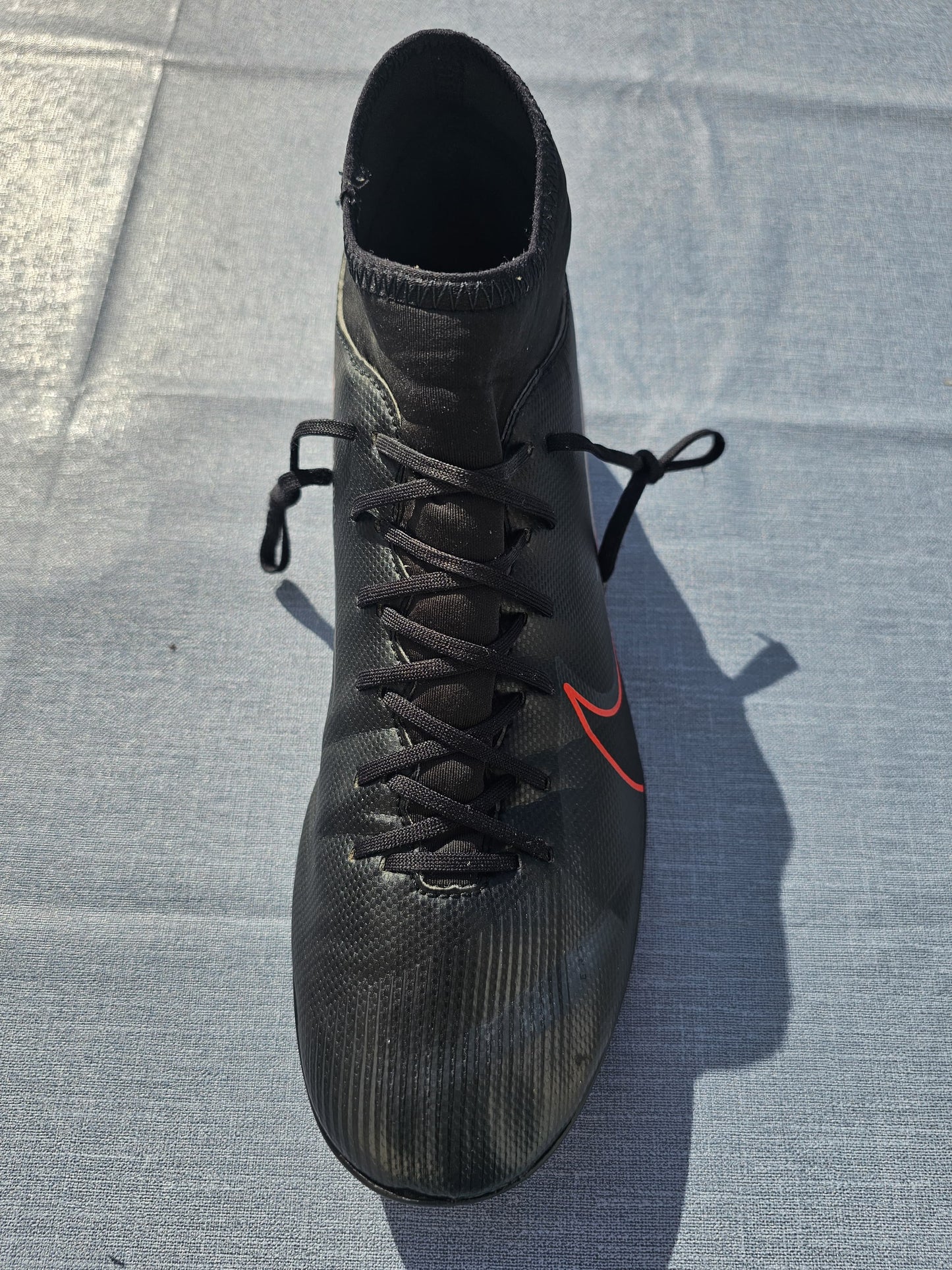 Nike Mercurial Superfly 7 Club 8 - AT7949-060 Black X Chile Red Football Boots