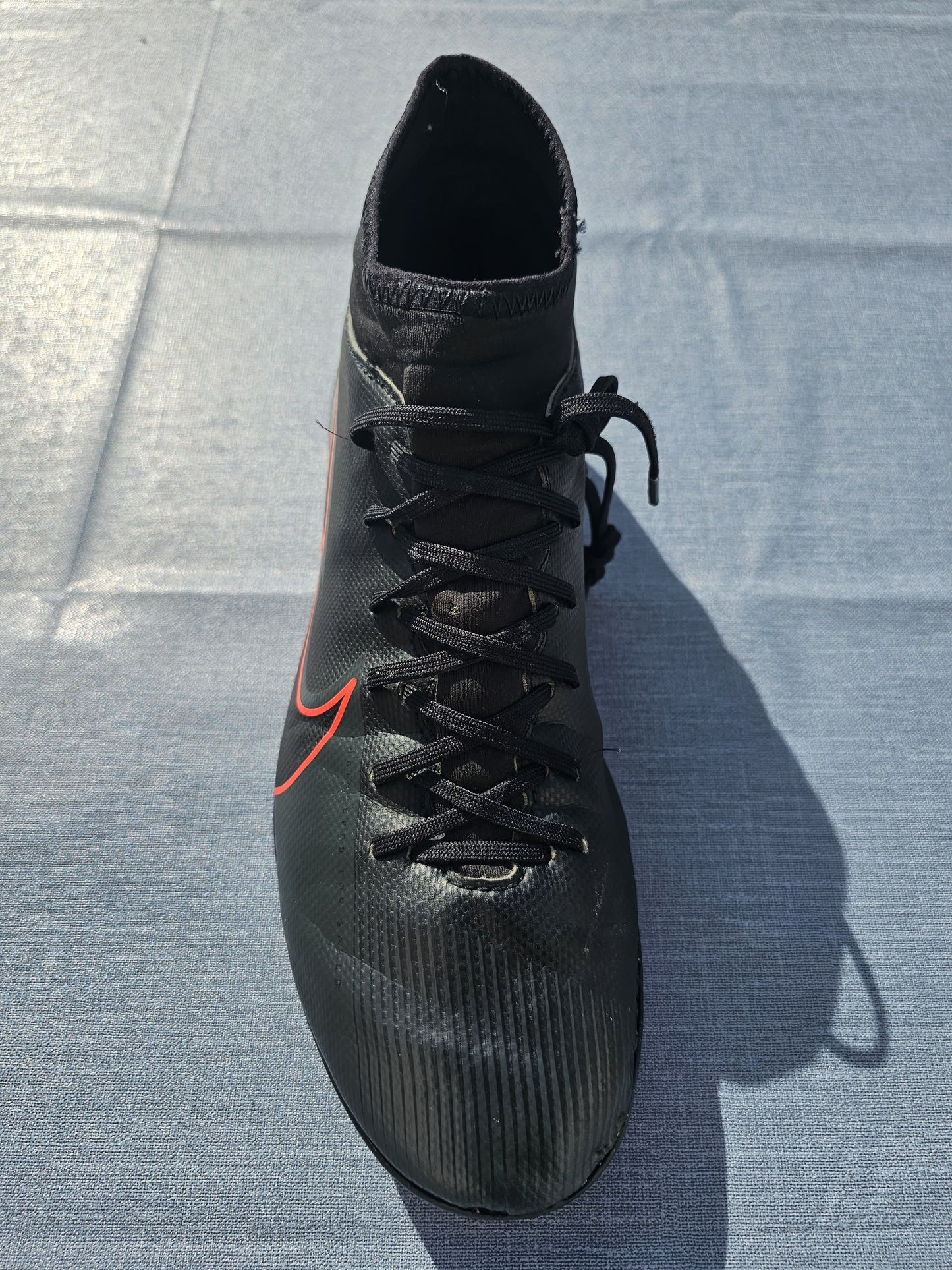 Nike Mercurial Superfly 7 Club 8 - AT7949-060 Black X Chile Red Football Boots