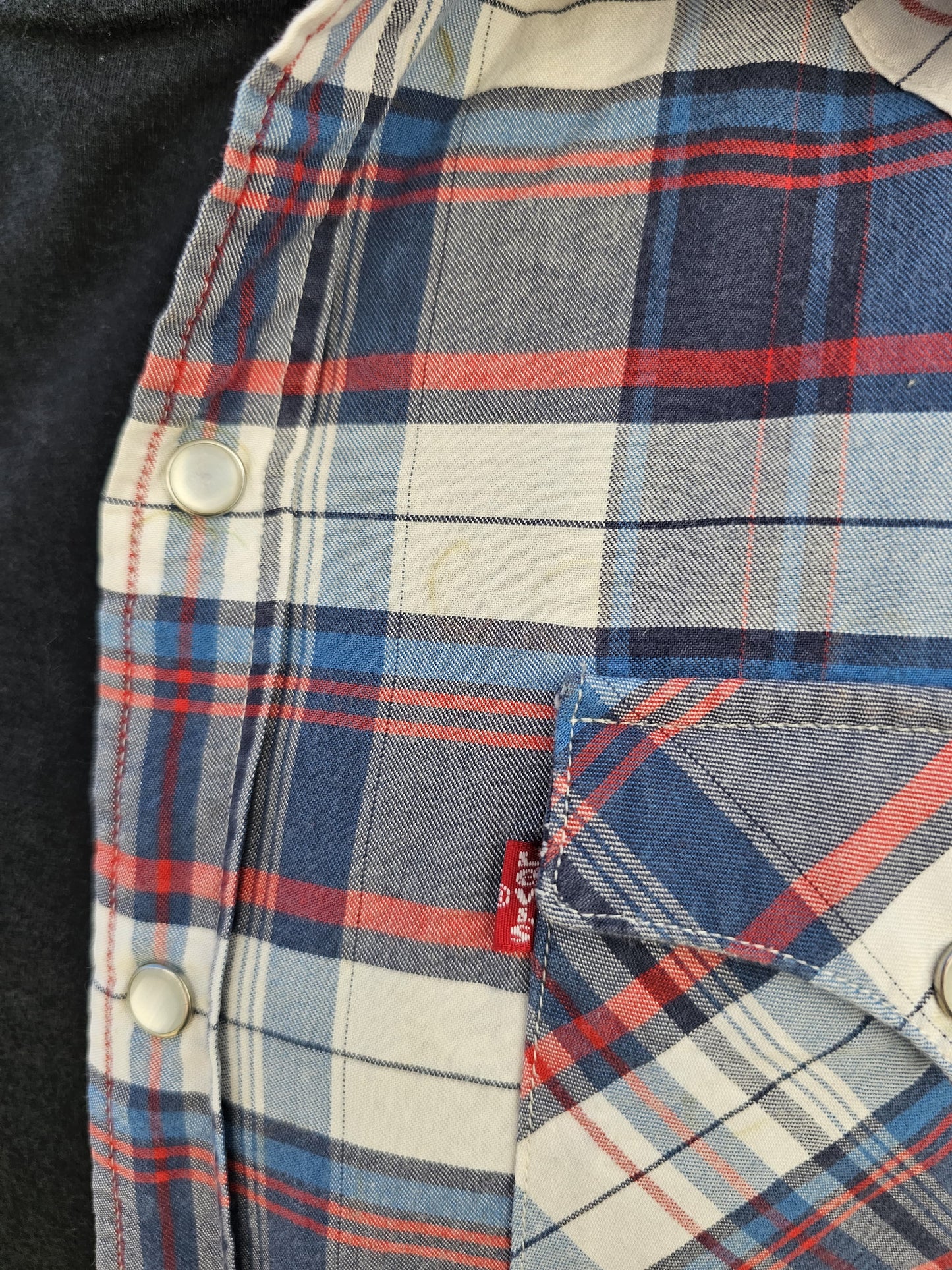 Levi's Long Sleeved Check Shirt  - L/Large