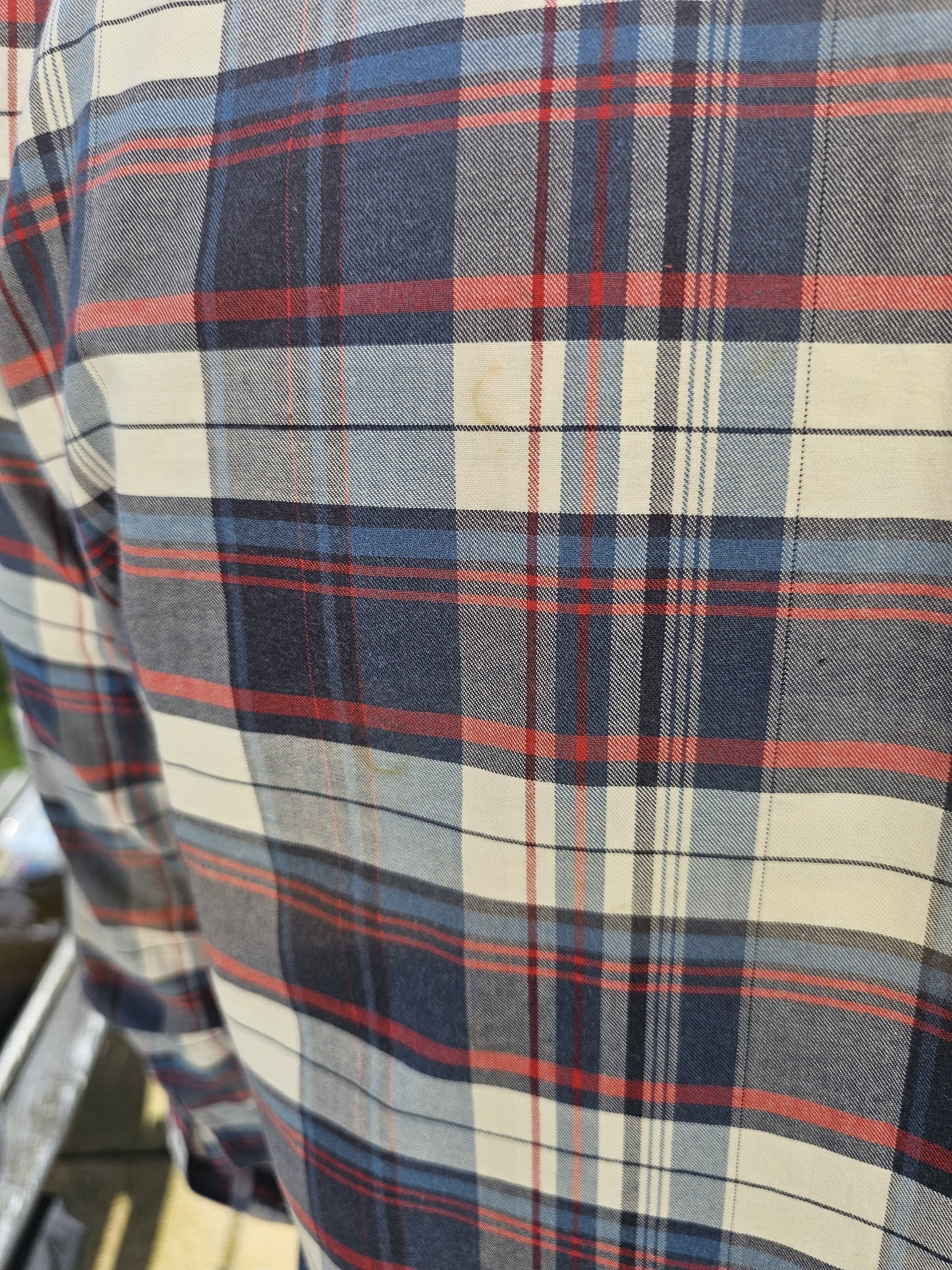 Levi's Long Sleeved Check Shirt  - L/Large