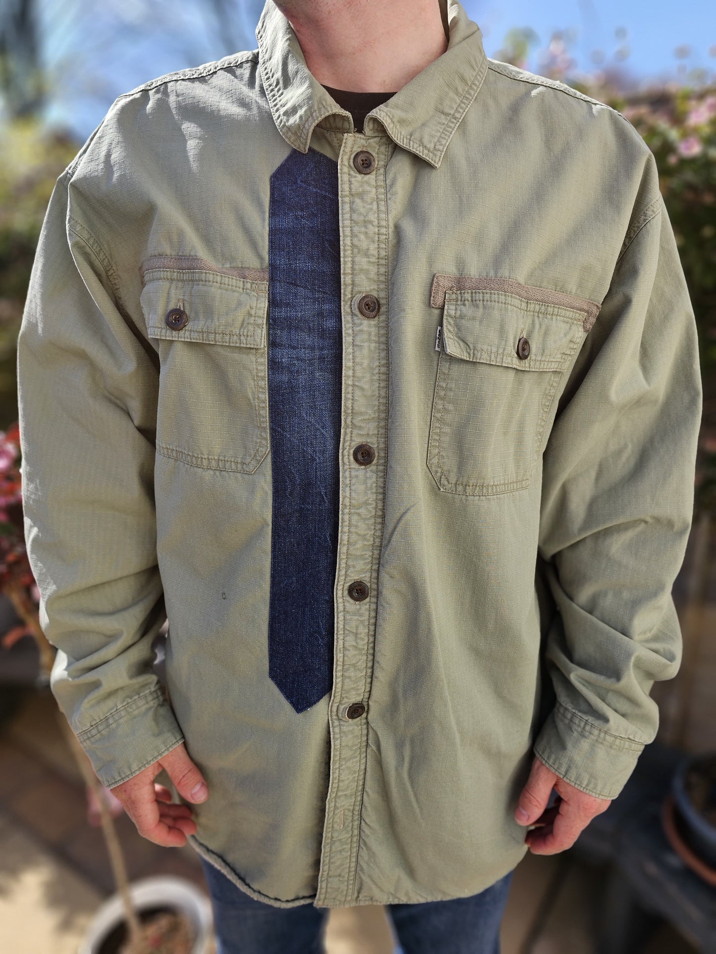 Levi's Khaki Sherpa Lined Overshirt Shacket Jacket XXXL/Extra Extra Extra Large
