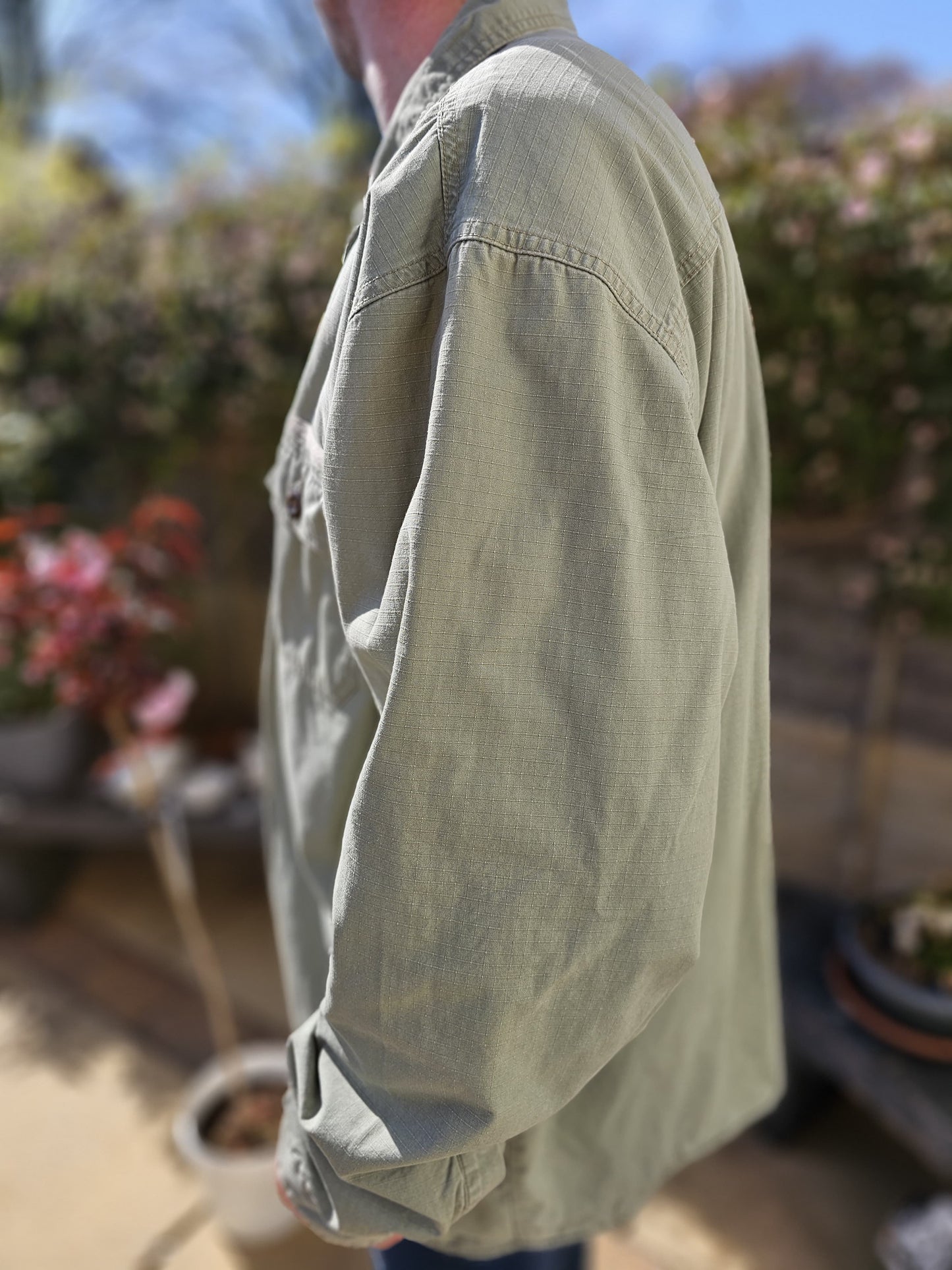 Levi's Khaki Sherpa Lined Overshirt Shacket Jacket XXXL/Extra Extra Extra Large