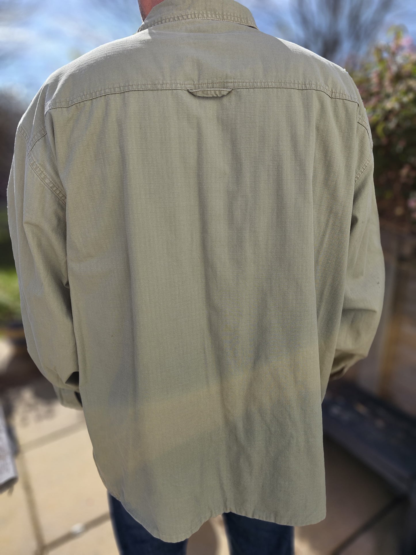 Levi's Khaki Sherpa Lined Overshirt Shacket Jacket XXXL/Extra Extra Extra Large