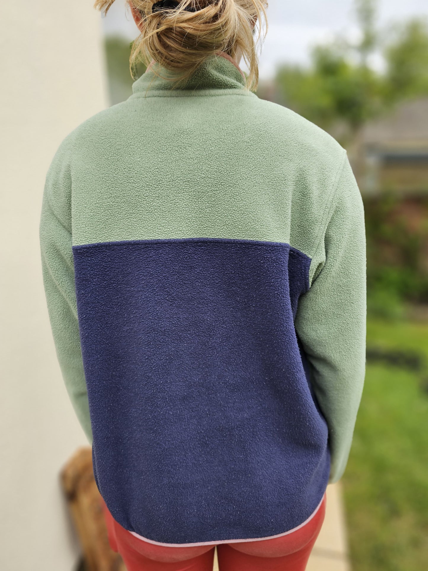 Patagonia Pullover Button Up Synchilla Style Fleece Jumper - S/Small